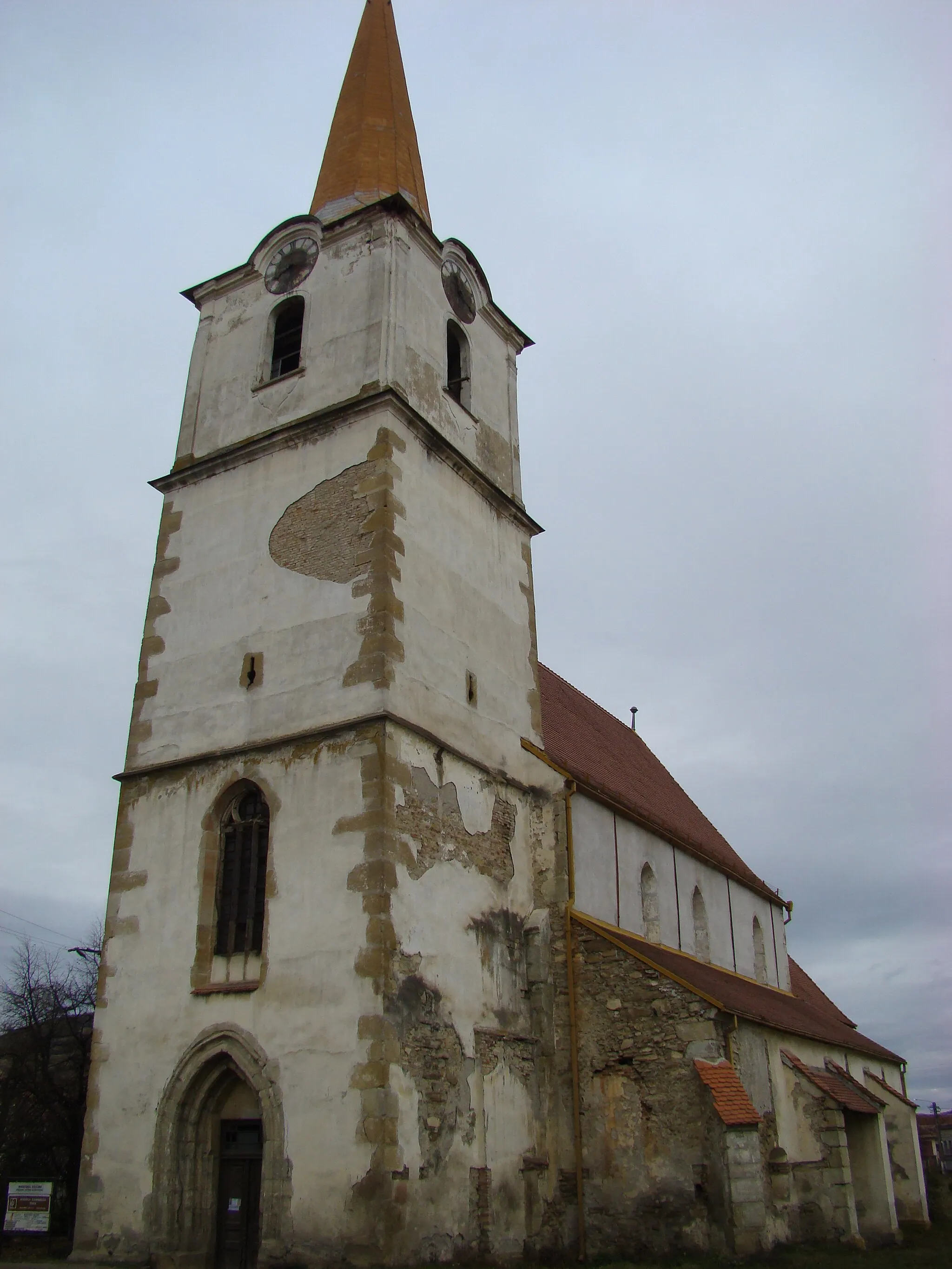 Photo showing: Biserica lutherană din Teaca, Bistrița-Năsăud