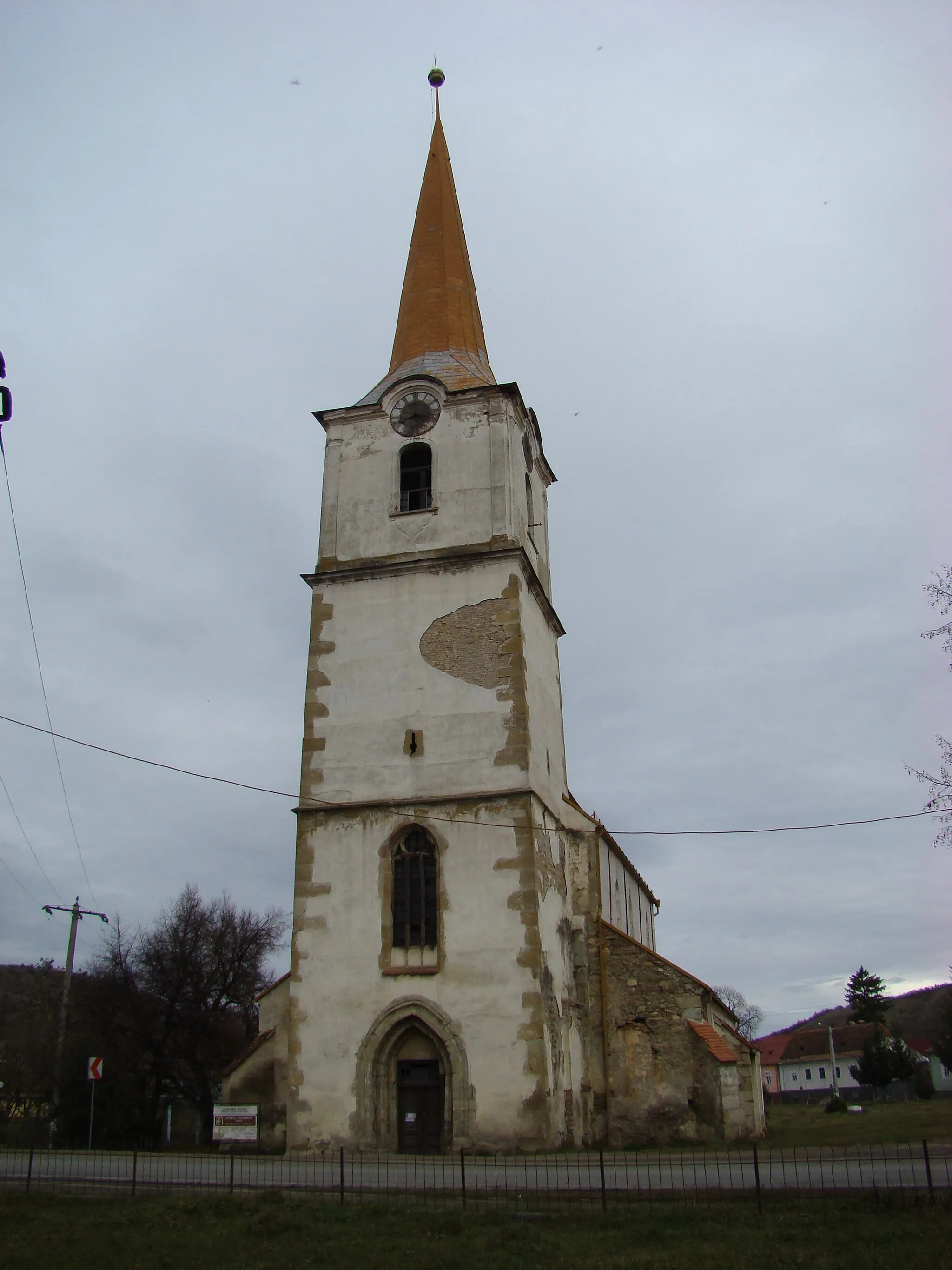 Photo showing: Biserica lutherană din Teaca, Bistrița-Năsăud