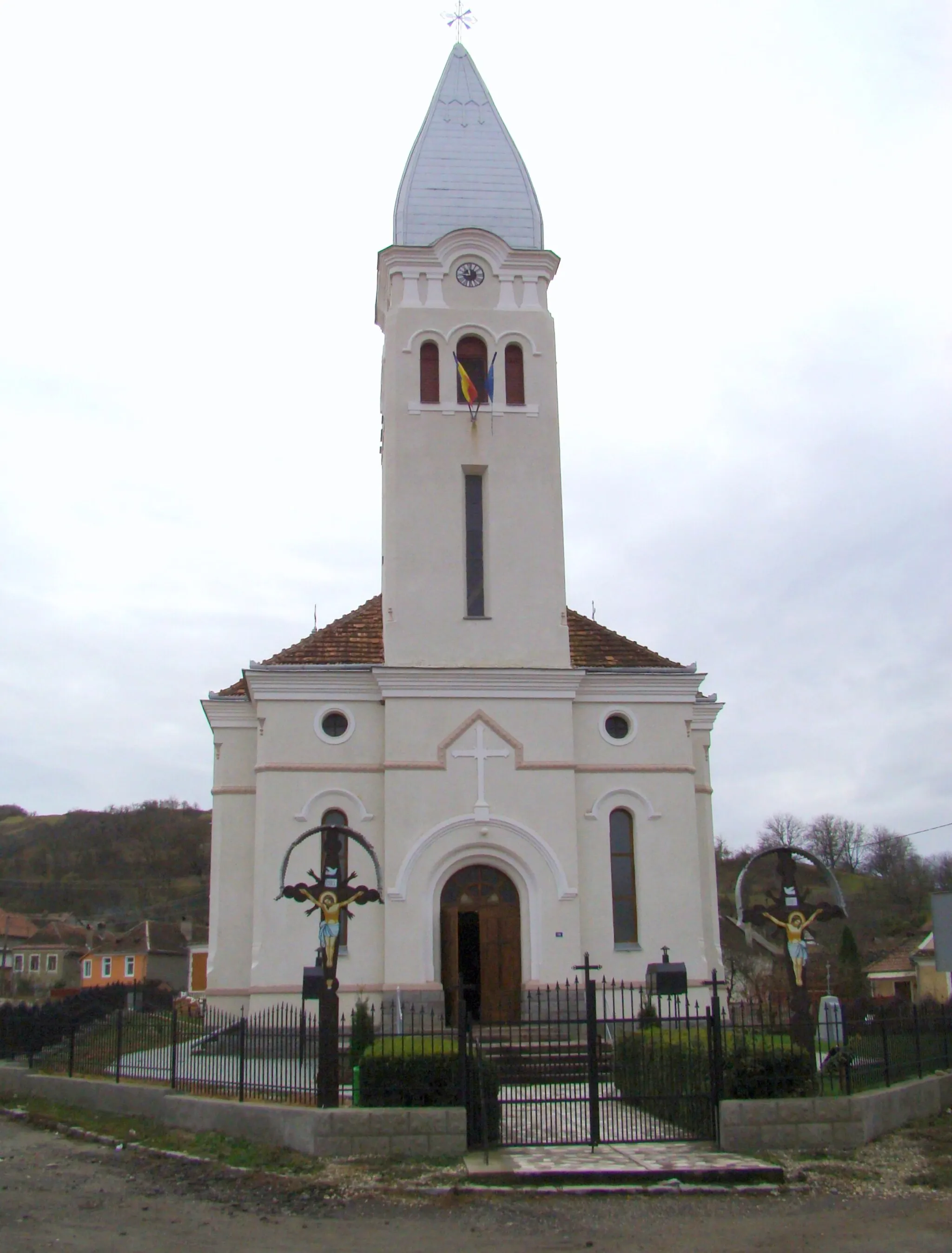 Photo showing: Biserica ortodoxă din Teaca, Bistrița-Năsăud