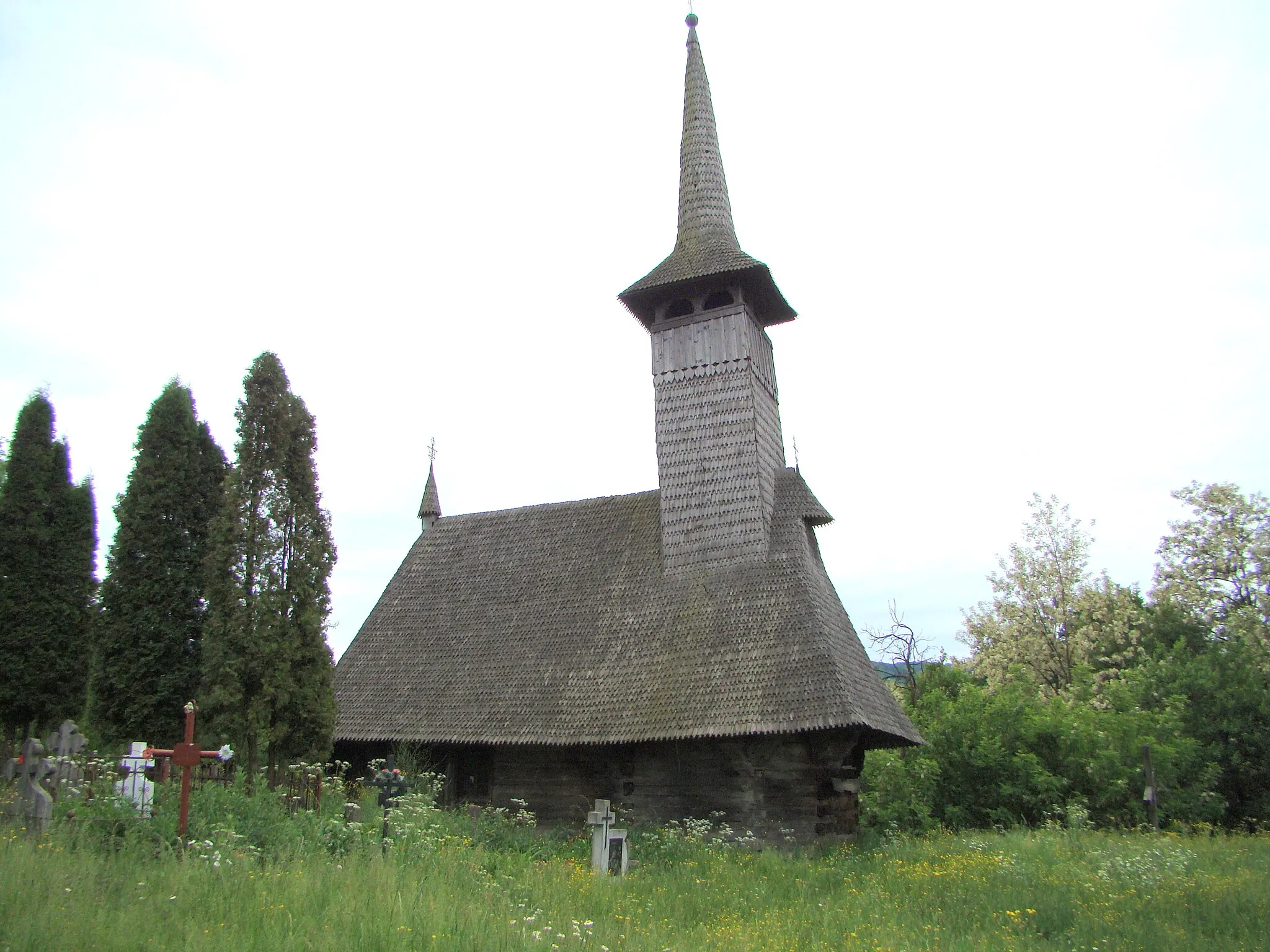 Photo showing: Biserica de lemn din Vima Mică