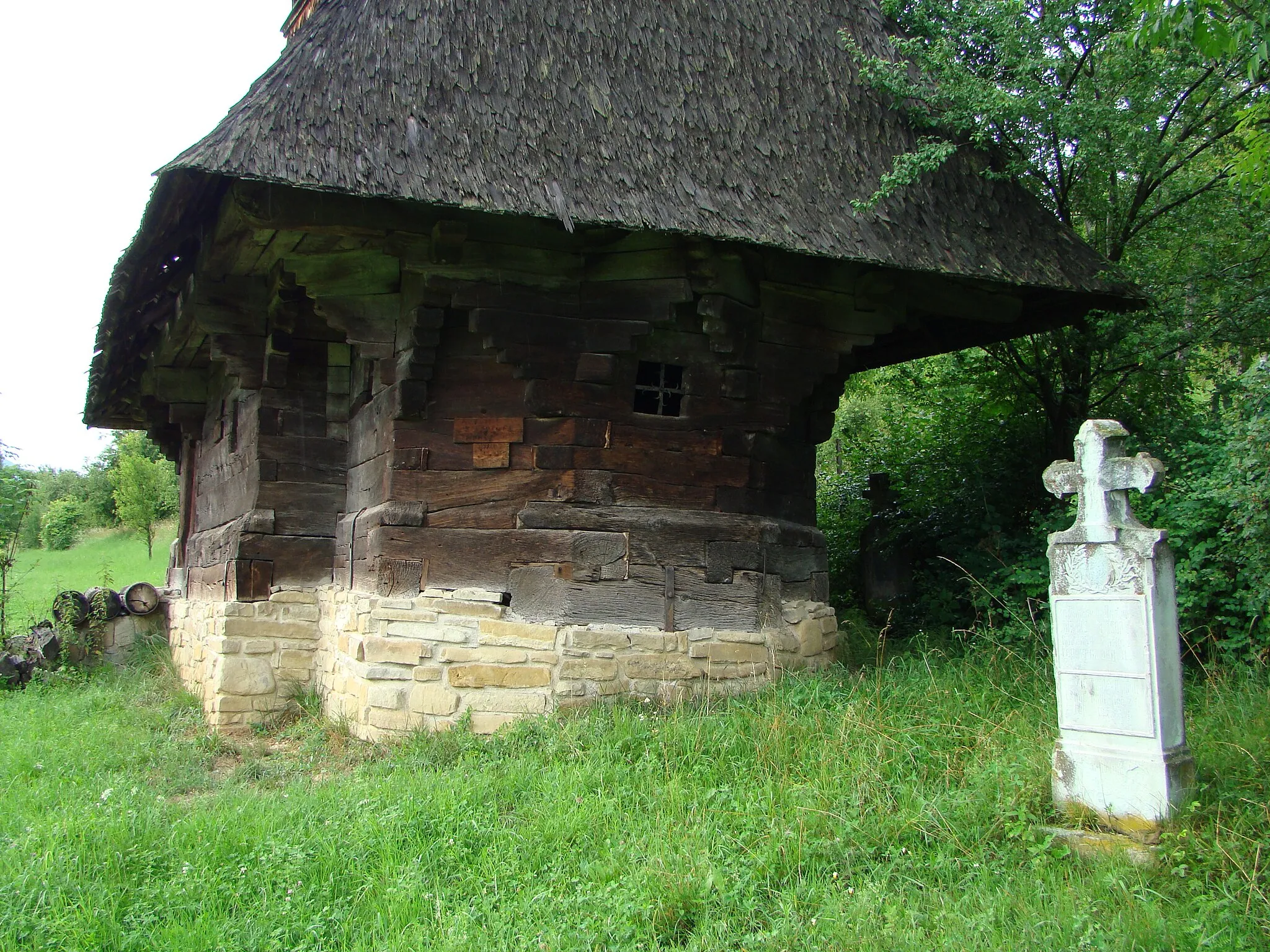 Photo showing: Biserica de lemn din Zagra