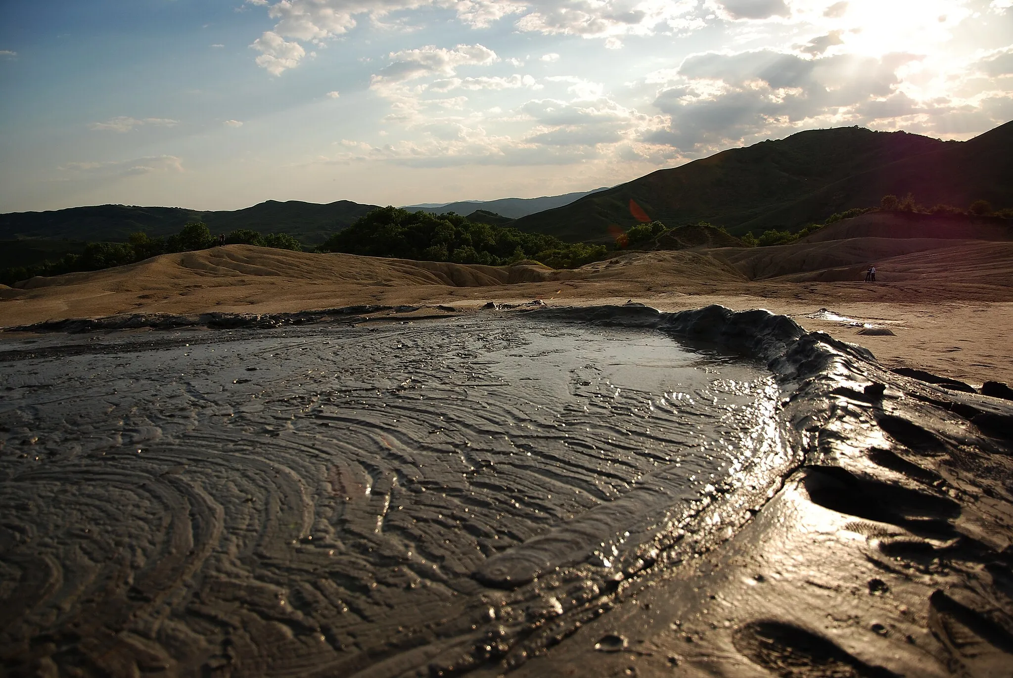 Photo showing: Muddy volcanoes Romania, Berca, Buzau