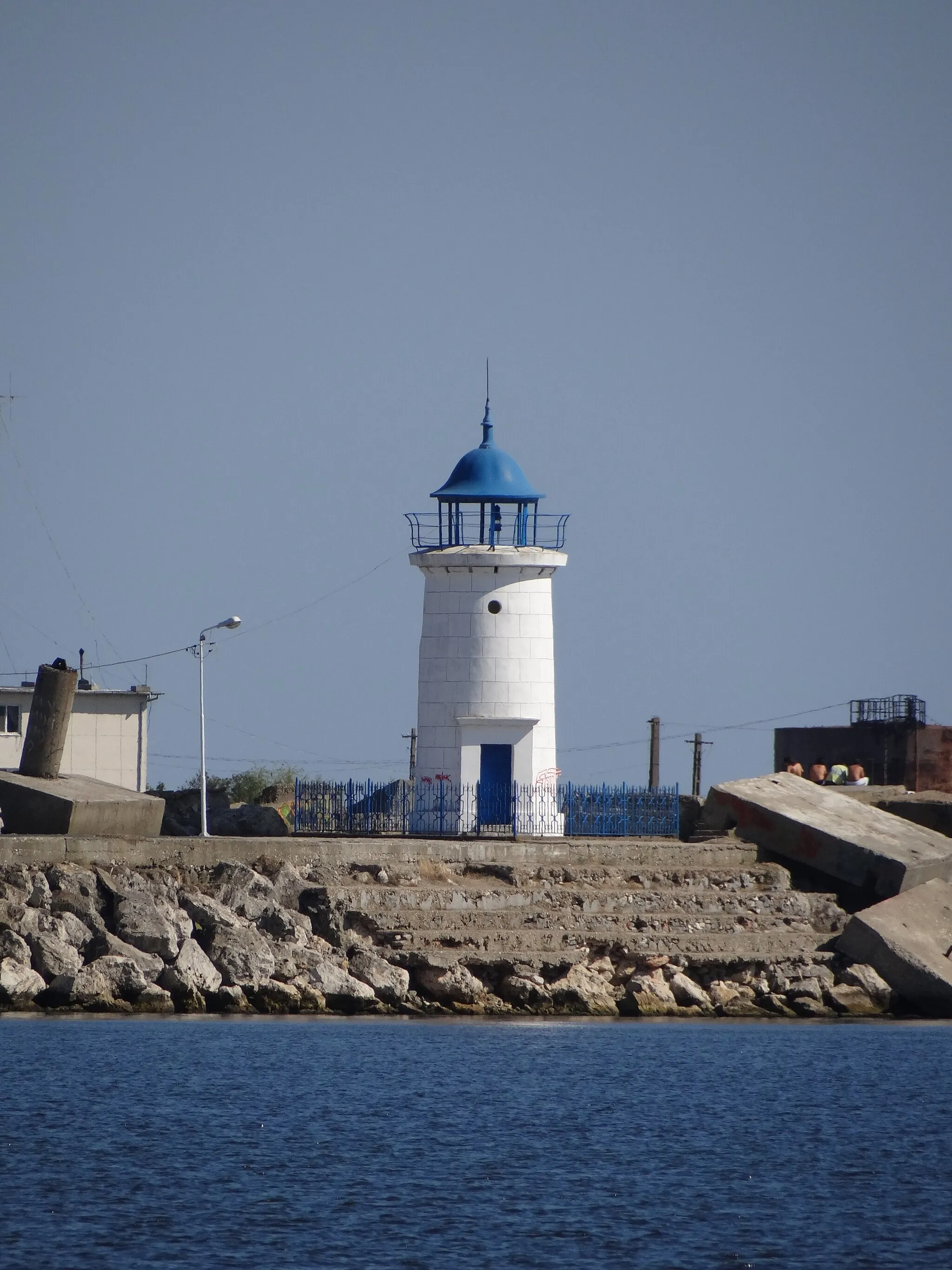 Photo showing: Lighthouse - Mangalia marina