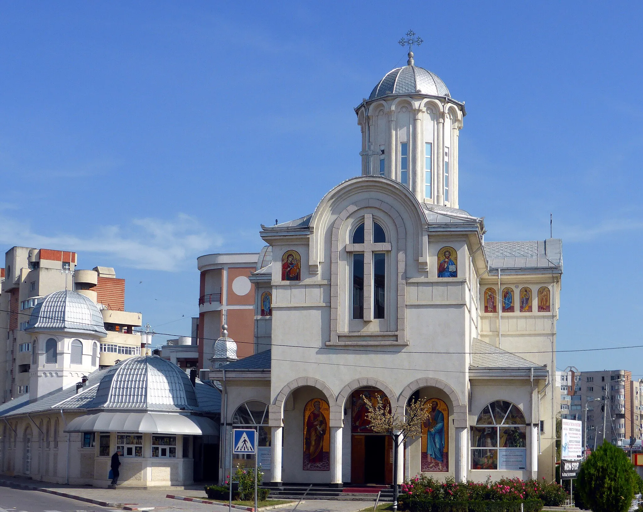Photo showing: Năvodari (Kreis Konstanza, Rumänien), Verkündigungskirche.