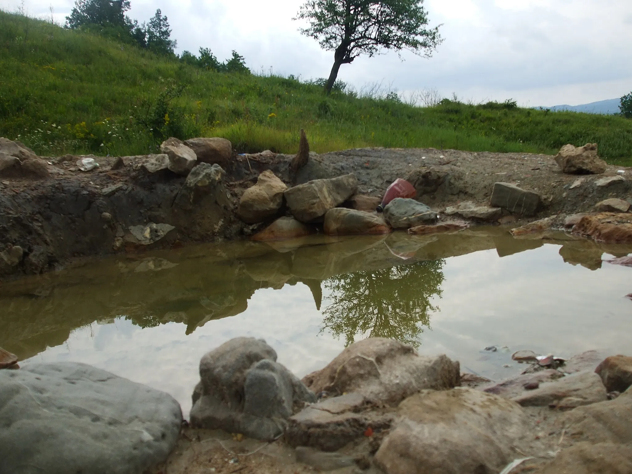 Photo showing: Spring of Saramură?, Curcăneşti