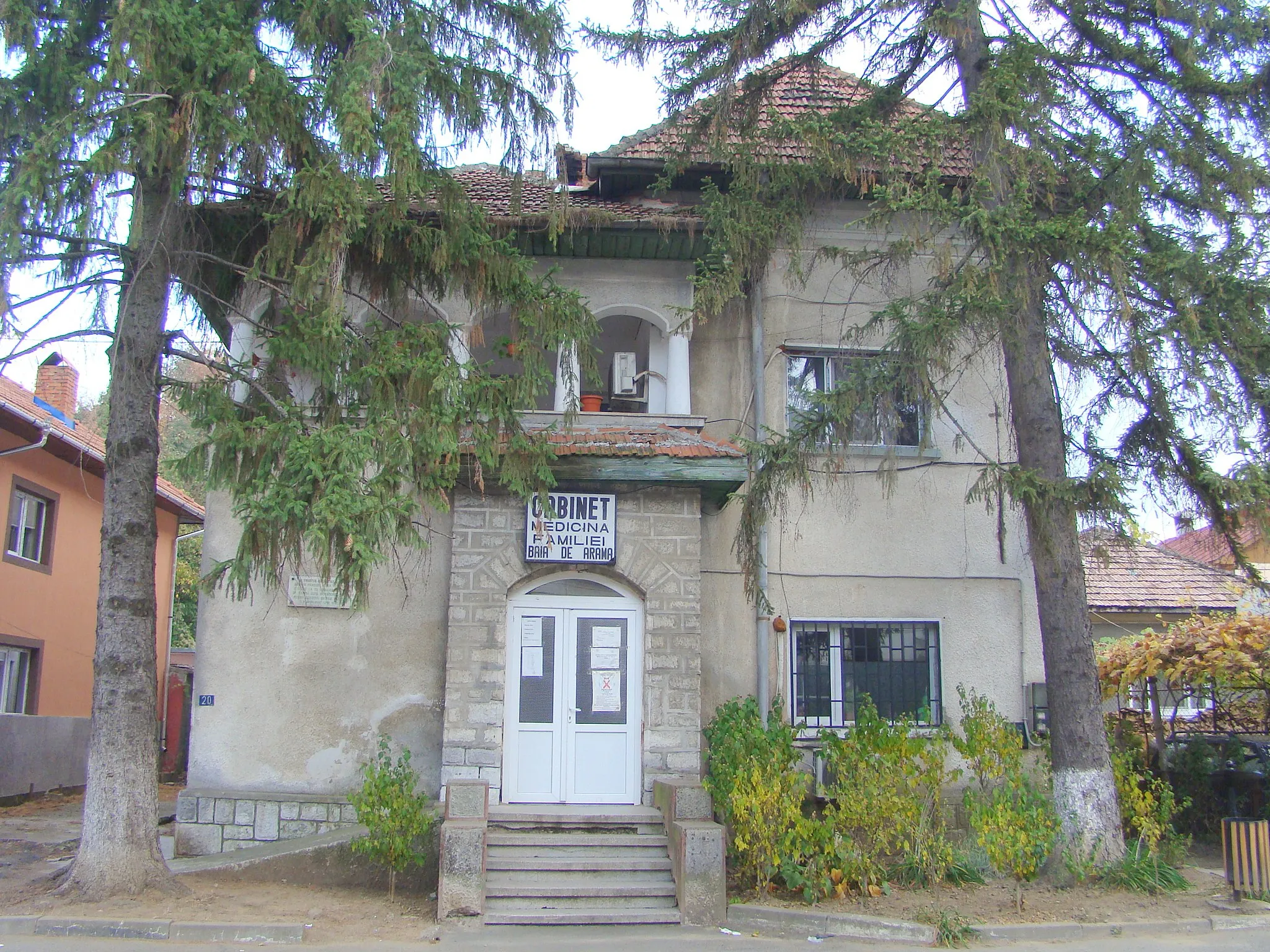 Photo showing: Ansamblu de arhitectură urbană, oraș Baia de Aramă, Calea Victoriei, pe ambele părți ale străzii	sec. XIX