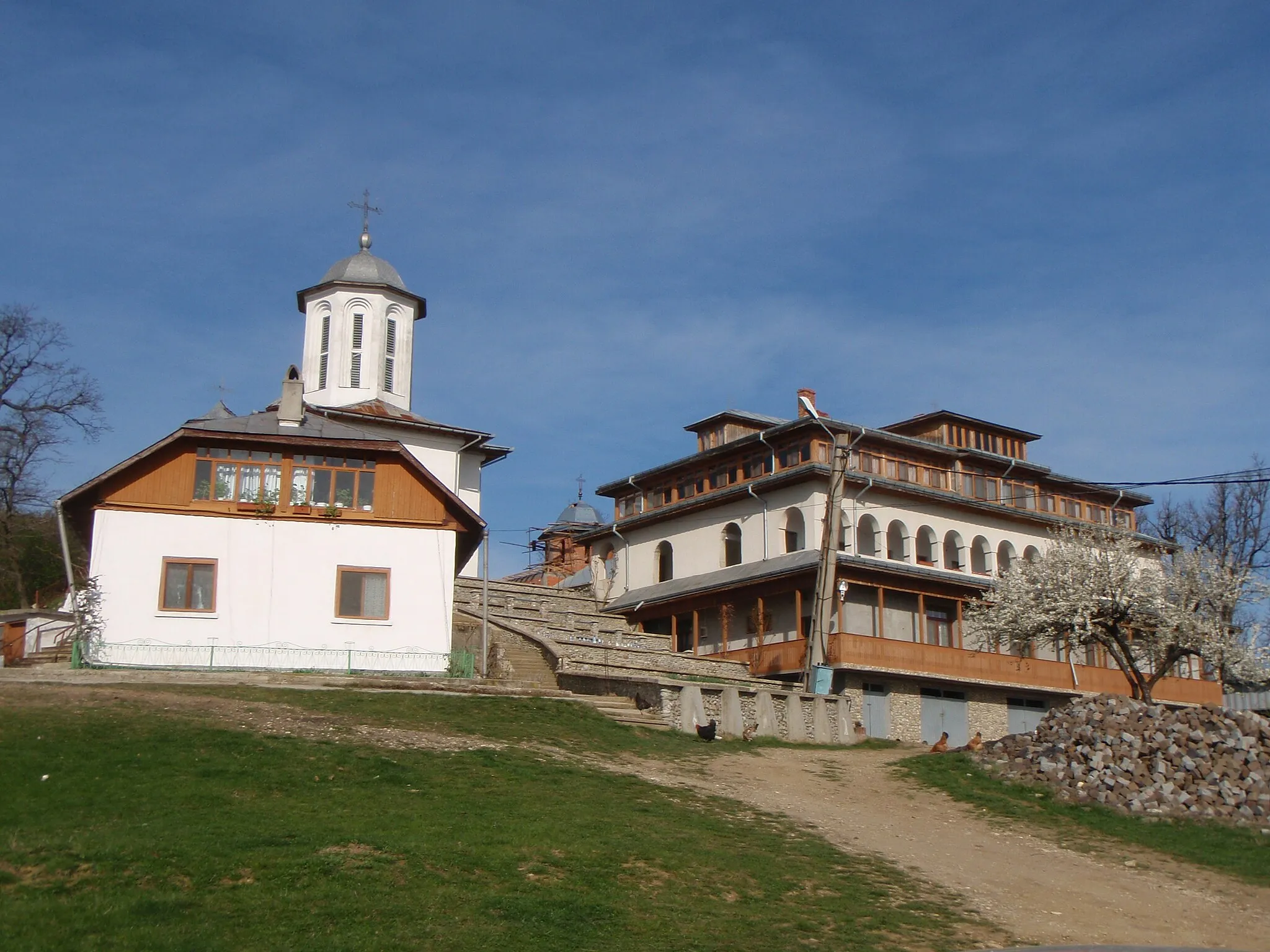 Photo showing: Dealu Mare Monastery, located near Borăscu village, Gorj county, Romania