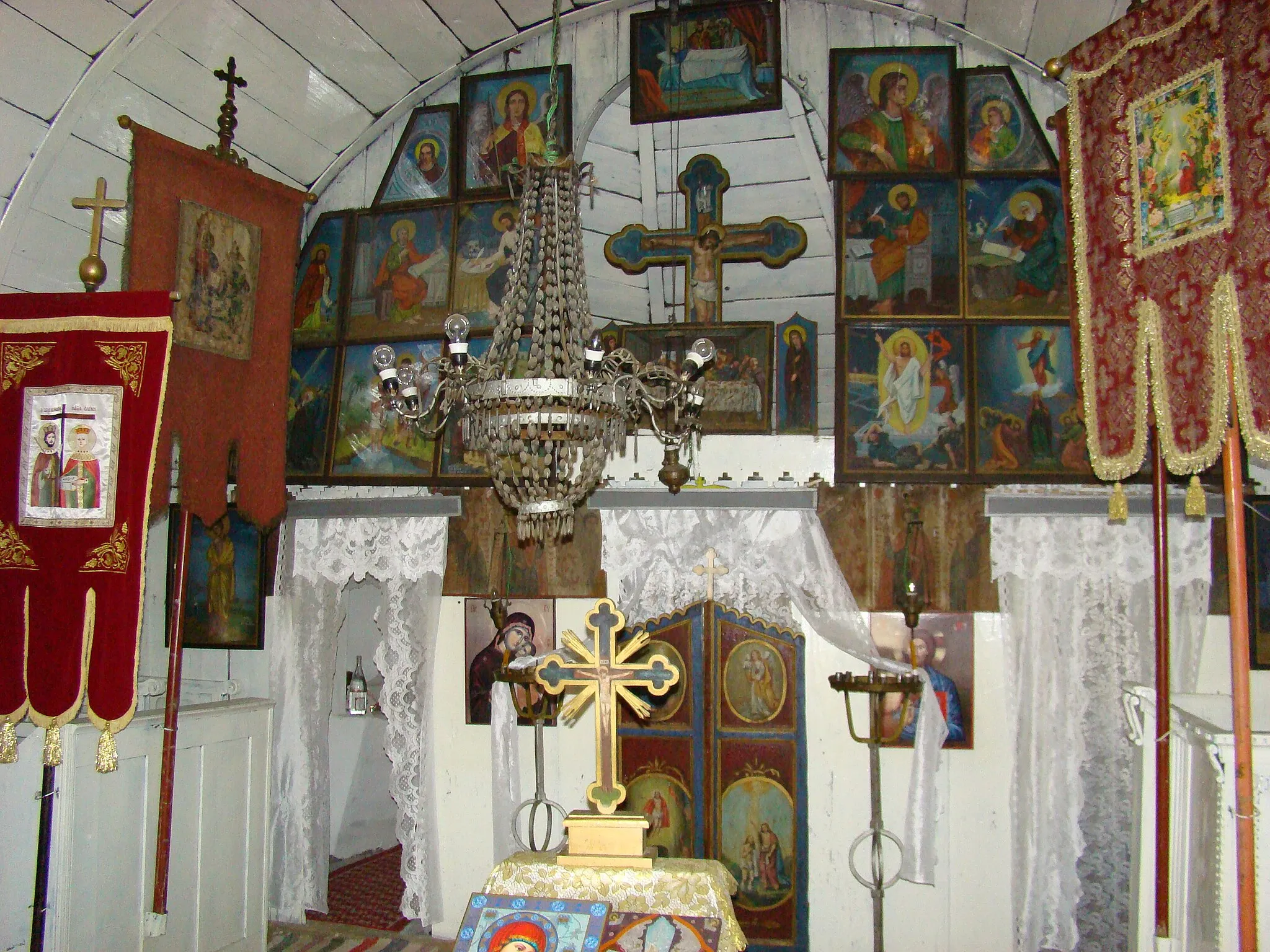 Photo showing: Biserica de lemn din Calina, Caraș-Severin