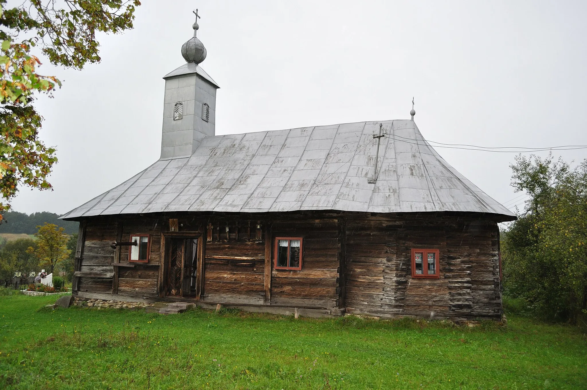 Photo showing: Biserica de lemn din satul Holdea, Hunedoara