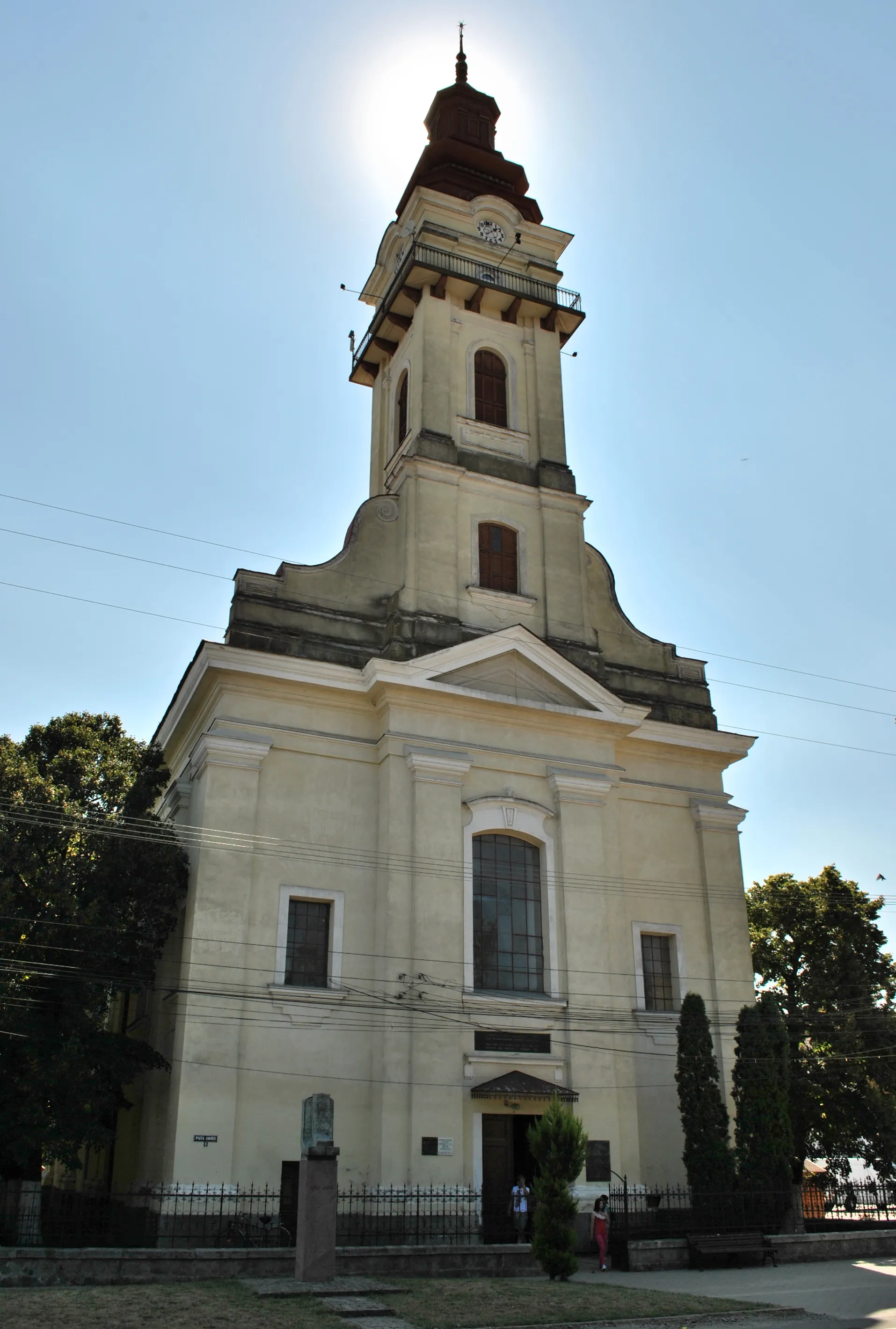 Photo showing: Nădlac, Romania - Protestant Church of the Slovak minority