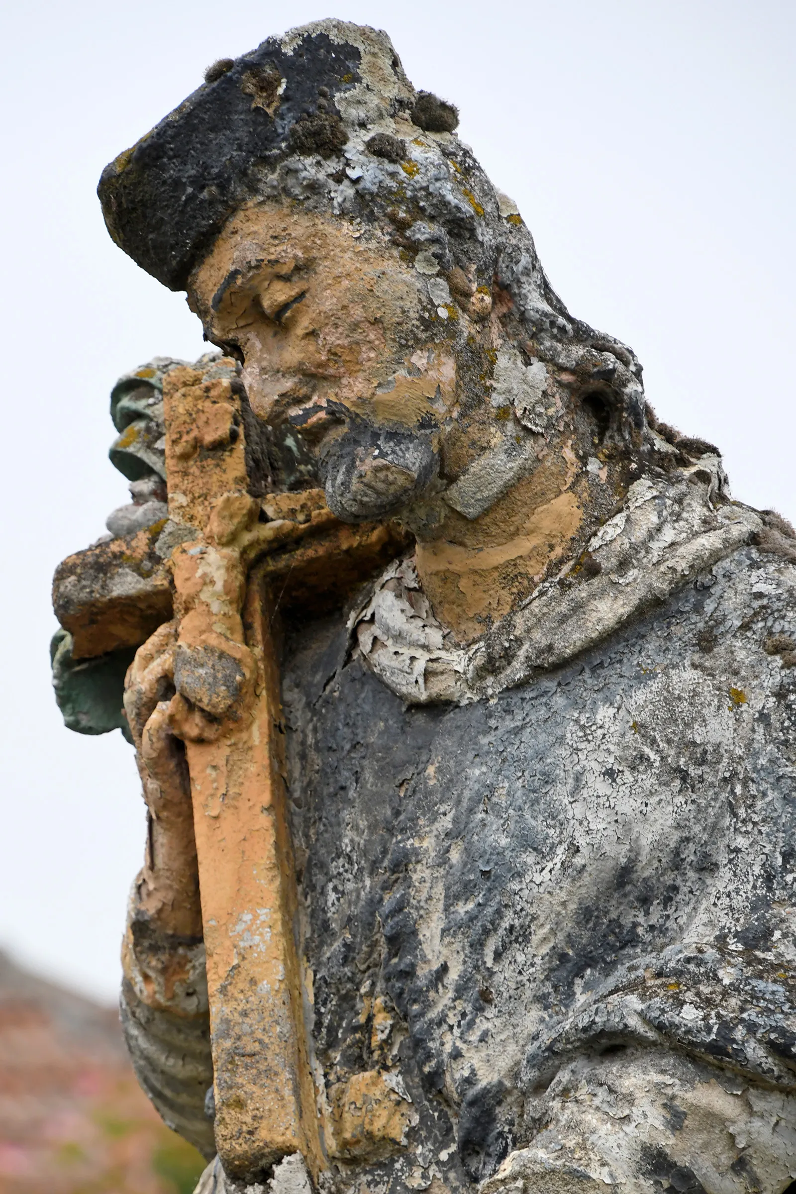 Photo showing: Statue of Saint John of Nepomuk in Periam, Romania