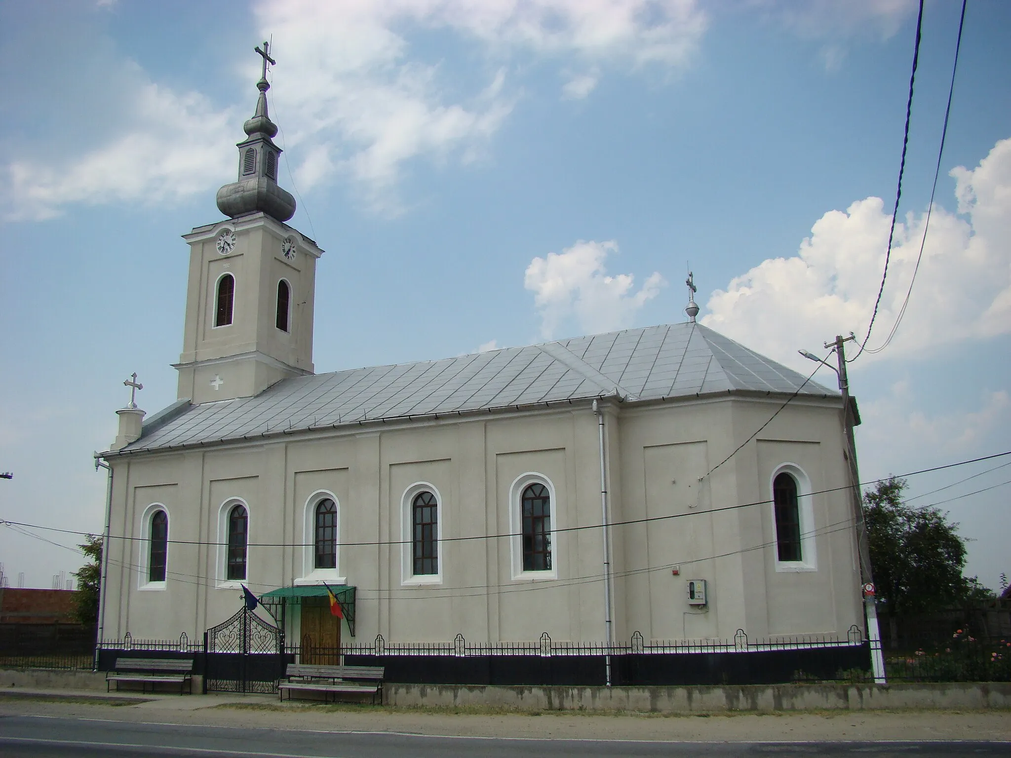 Photo showing: Biserica ortodoxă din Traian Vuia, Timiș