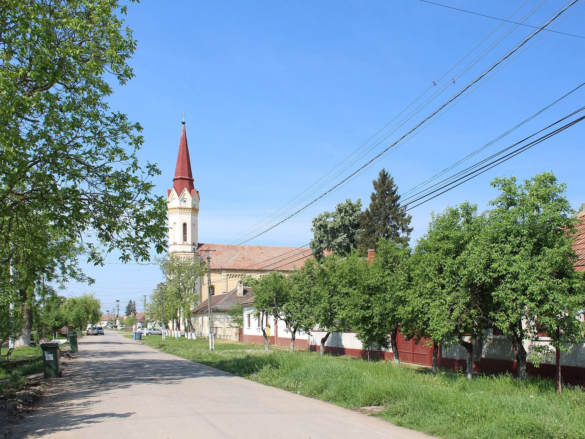 Photo showing: Panorama of Zădăreni, Romania