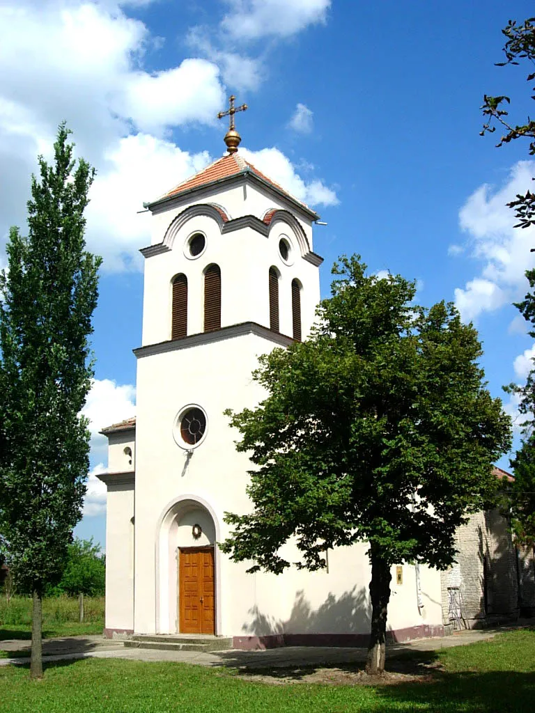 Photo showing: The Orthodox Church in Aleksandrovo in Banat.
