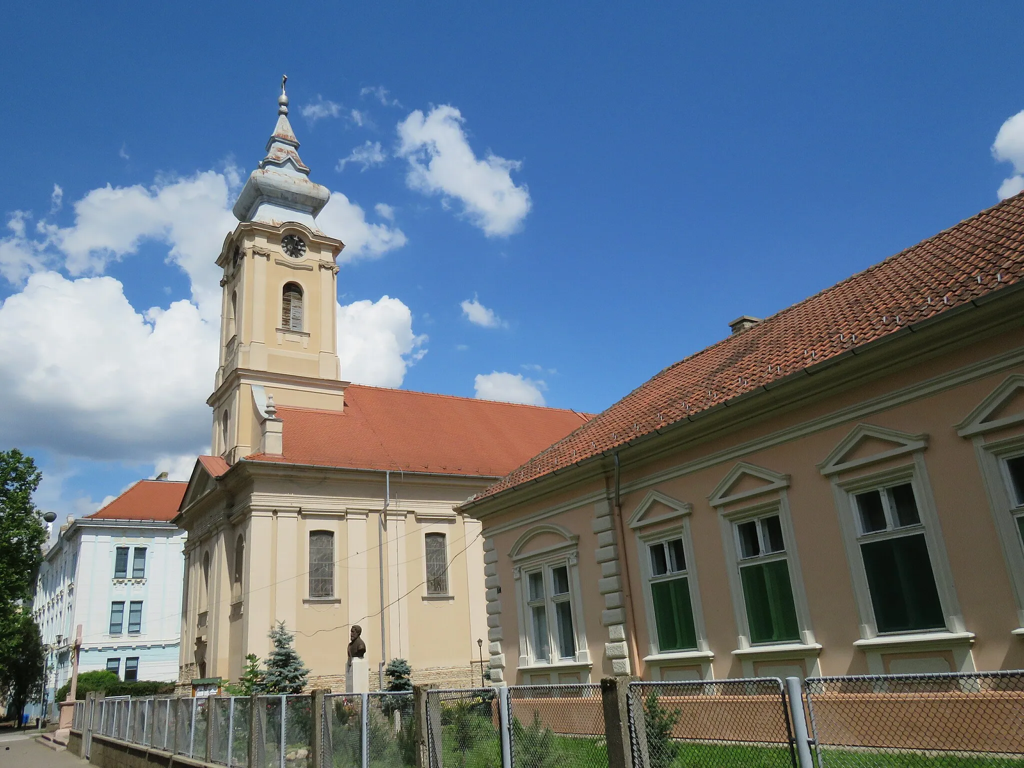 Photo showing: Town of Ečka in Serbia, church