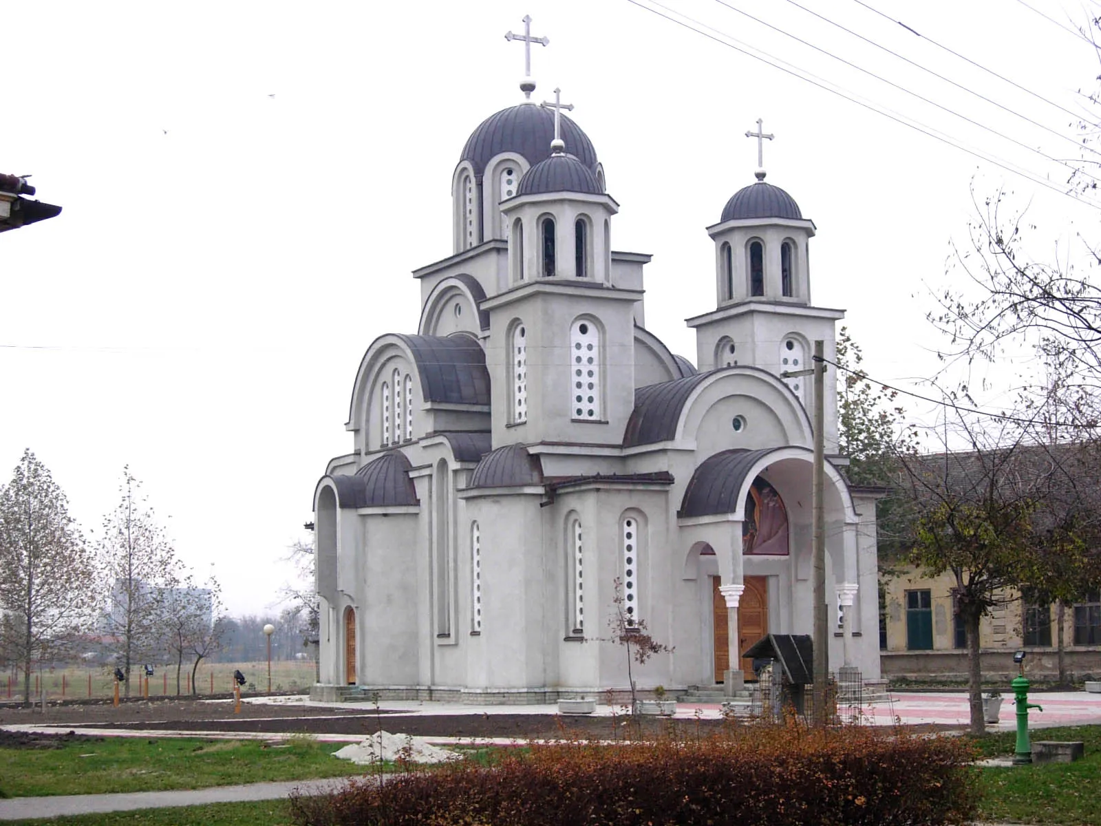 Photo showing: The new Orthodox church in Gakovo.