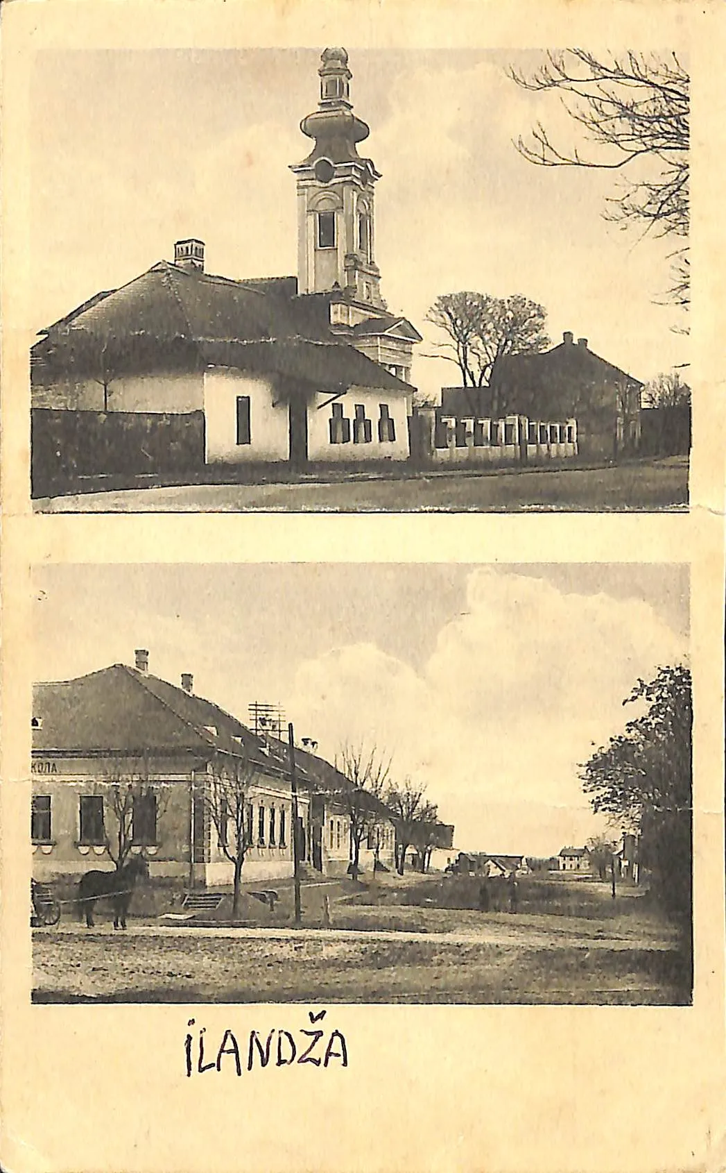 Photo showing: Ilandža on postcard