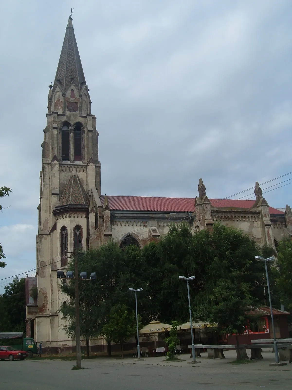Photo showing: Jaša Tomić town, Serbia, Catholic Church.