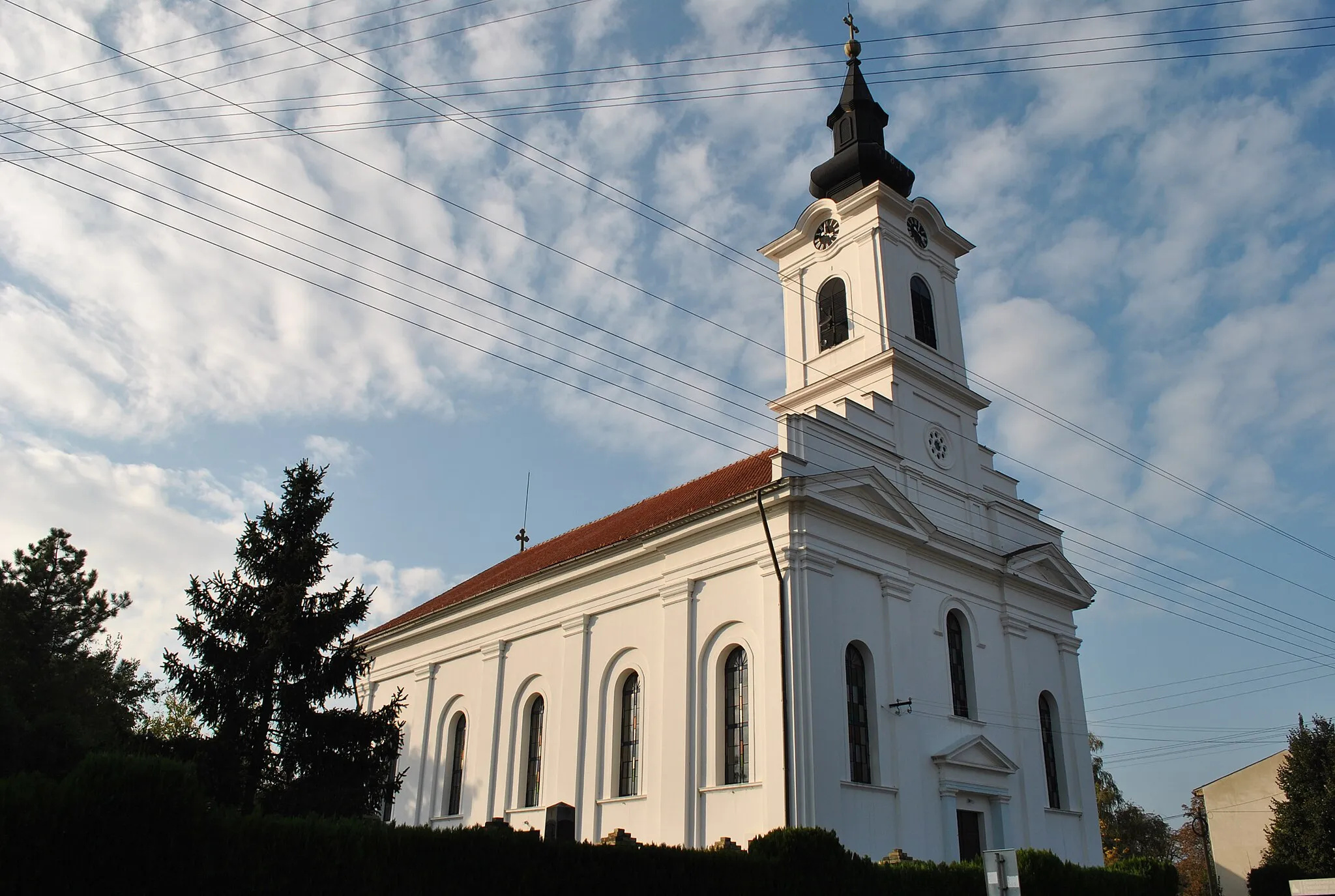 Photo showing: Kulpín - Srbsko - protestantský (slovenský) kostol z rokov 1875 - 1877