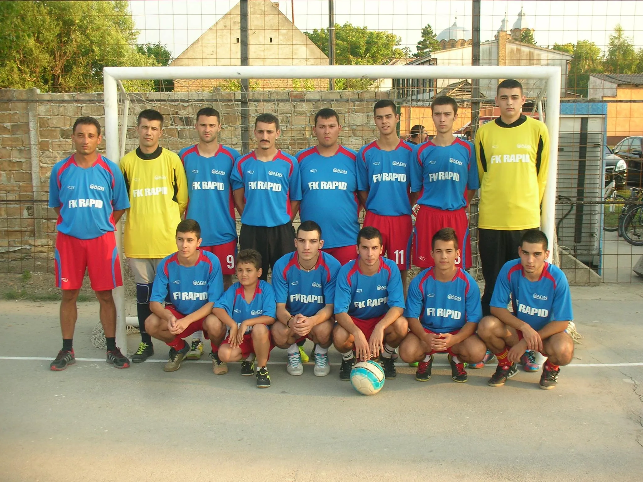 Photo showing: Echipa de fotbal