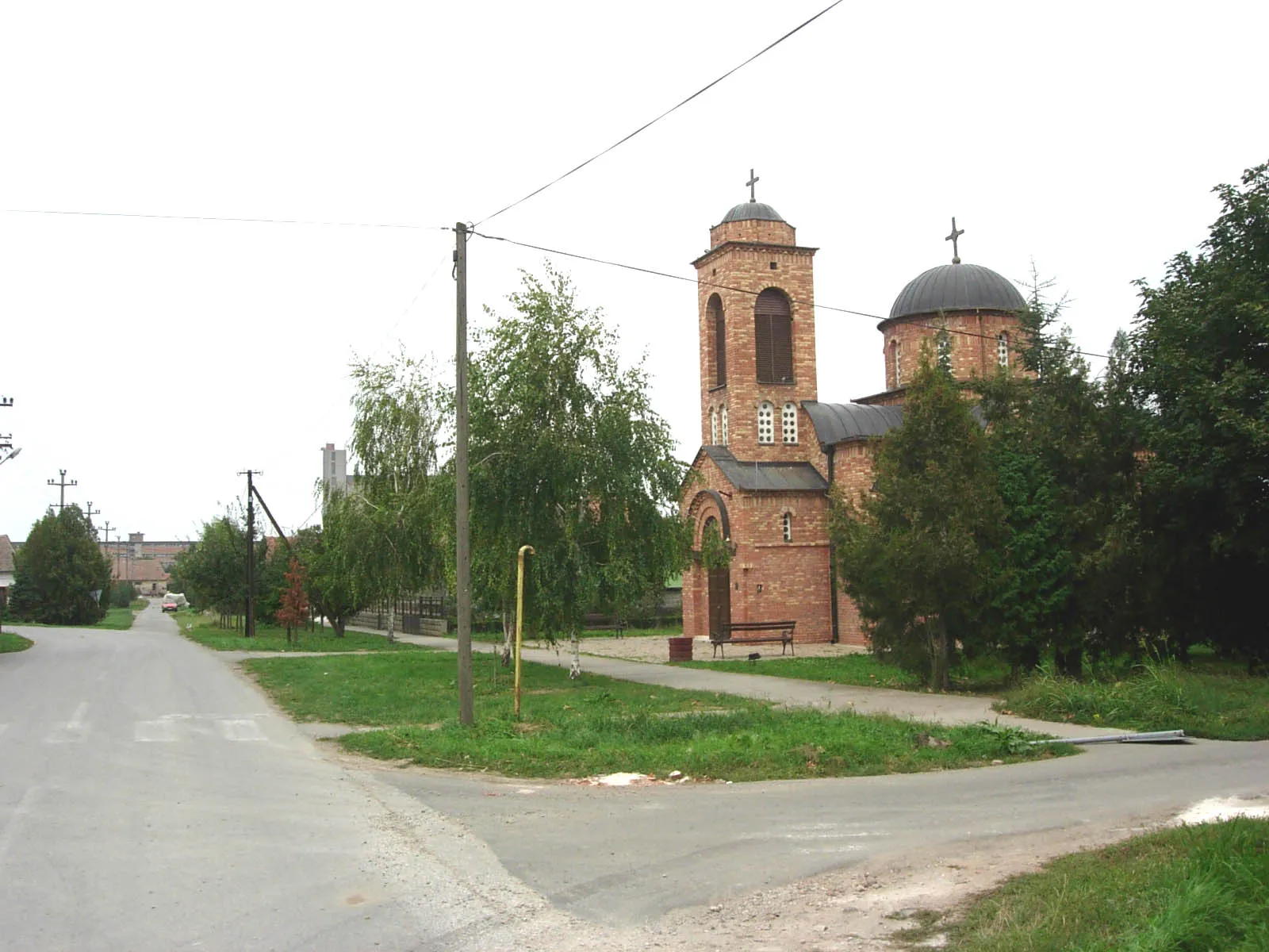 Photo showing: The new Orthodox church in Sečanj.