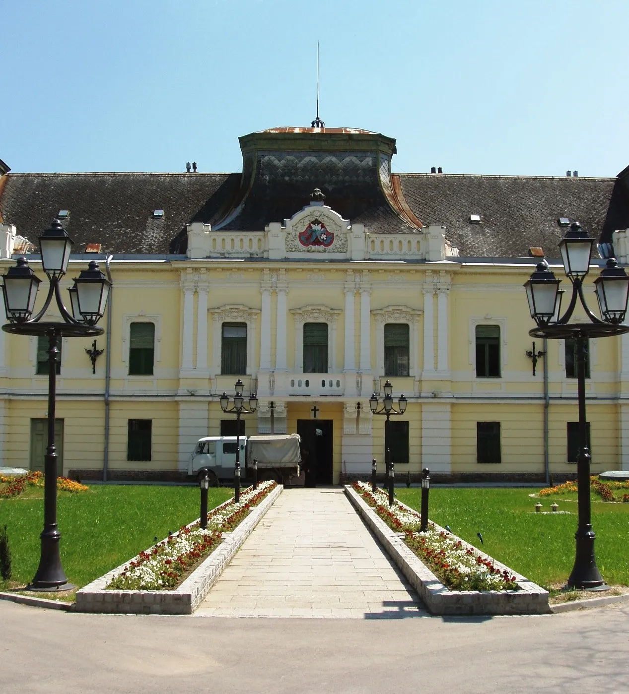Photo showing: Serbian Bishop Palace in Vršac, Vojvodina, Serbia