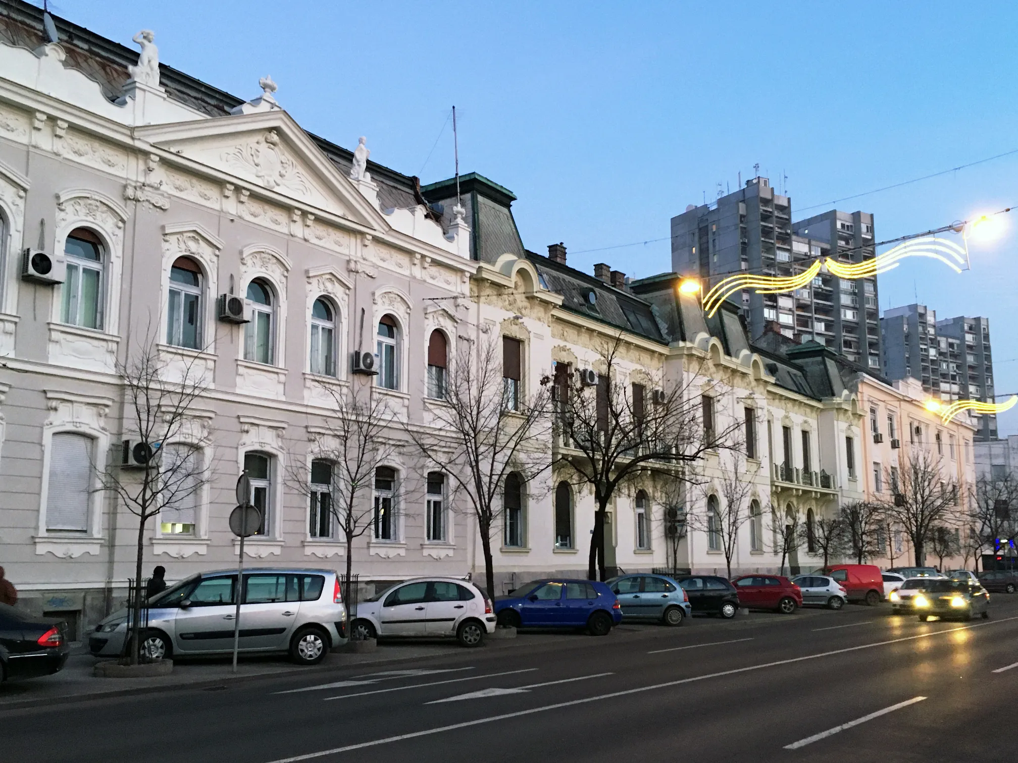 Photo showing: Architecture in Zemun, The Main street