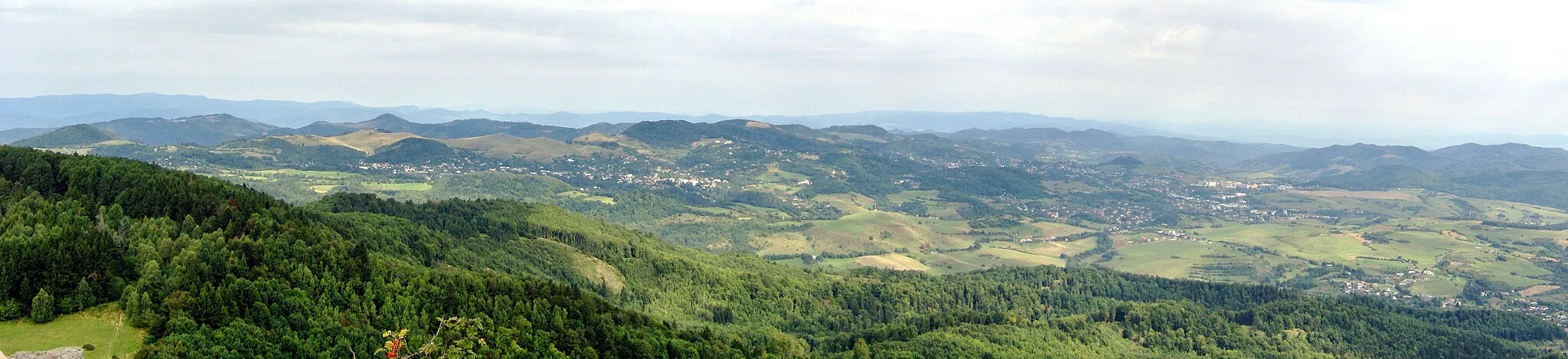 Photo showing: View from Sitno, Banská Štiavnica, 2011-9-1