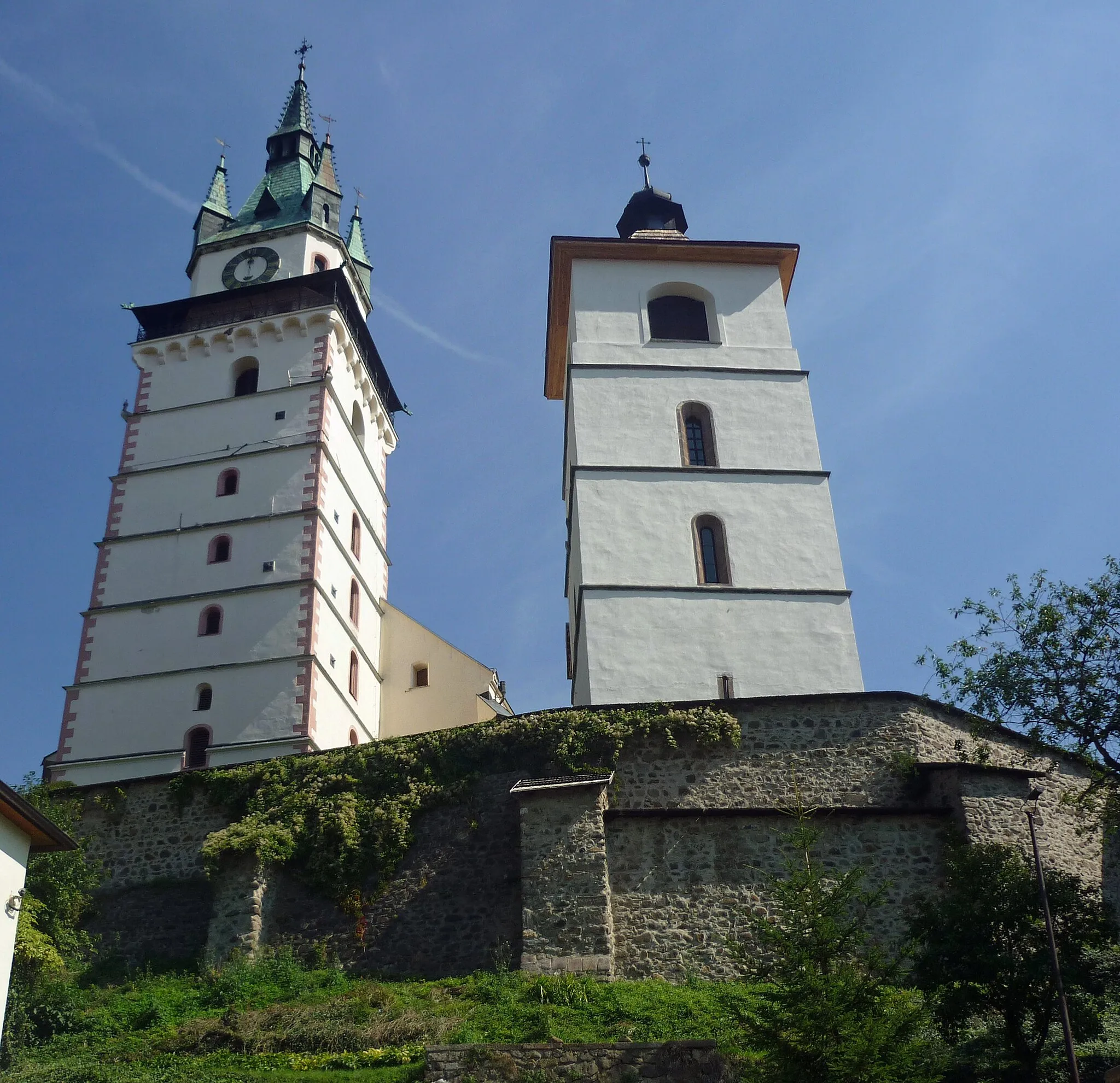 Photo showing: Katharinenkirche in Kremnica (Kremnitz), Okres Žiar nad Hronom (Heiligenkreuz an der Gran) in der Slowakei