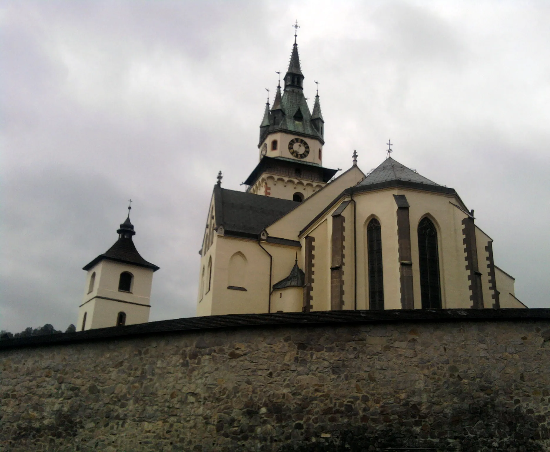 Photo showing: Saint Catherine Church in Kremnica