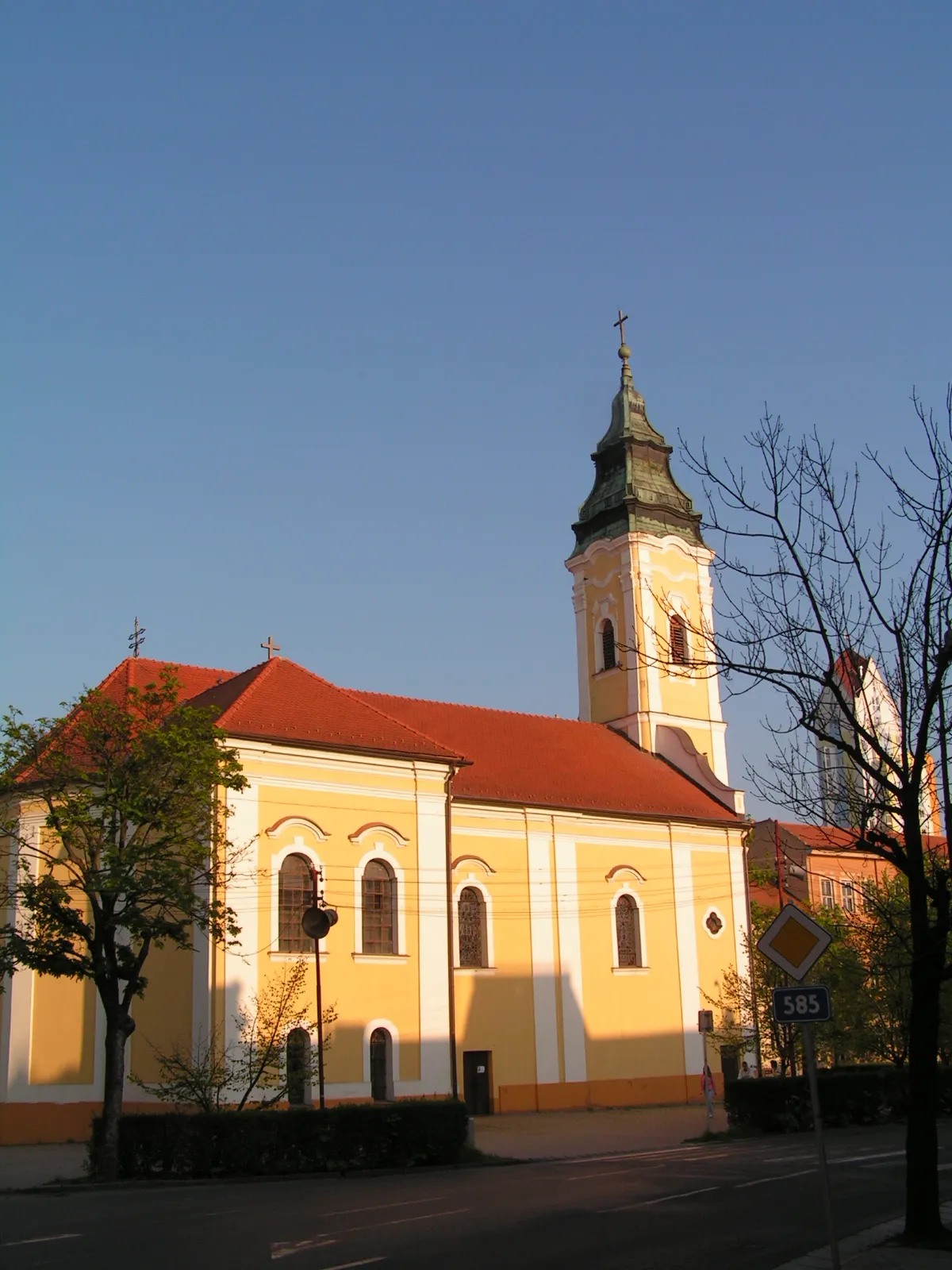 Photo showing: Roman Catholic Church of the Visitation in Lučenec