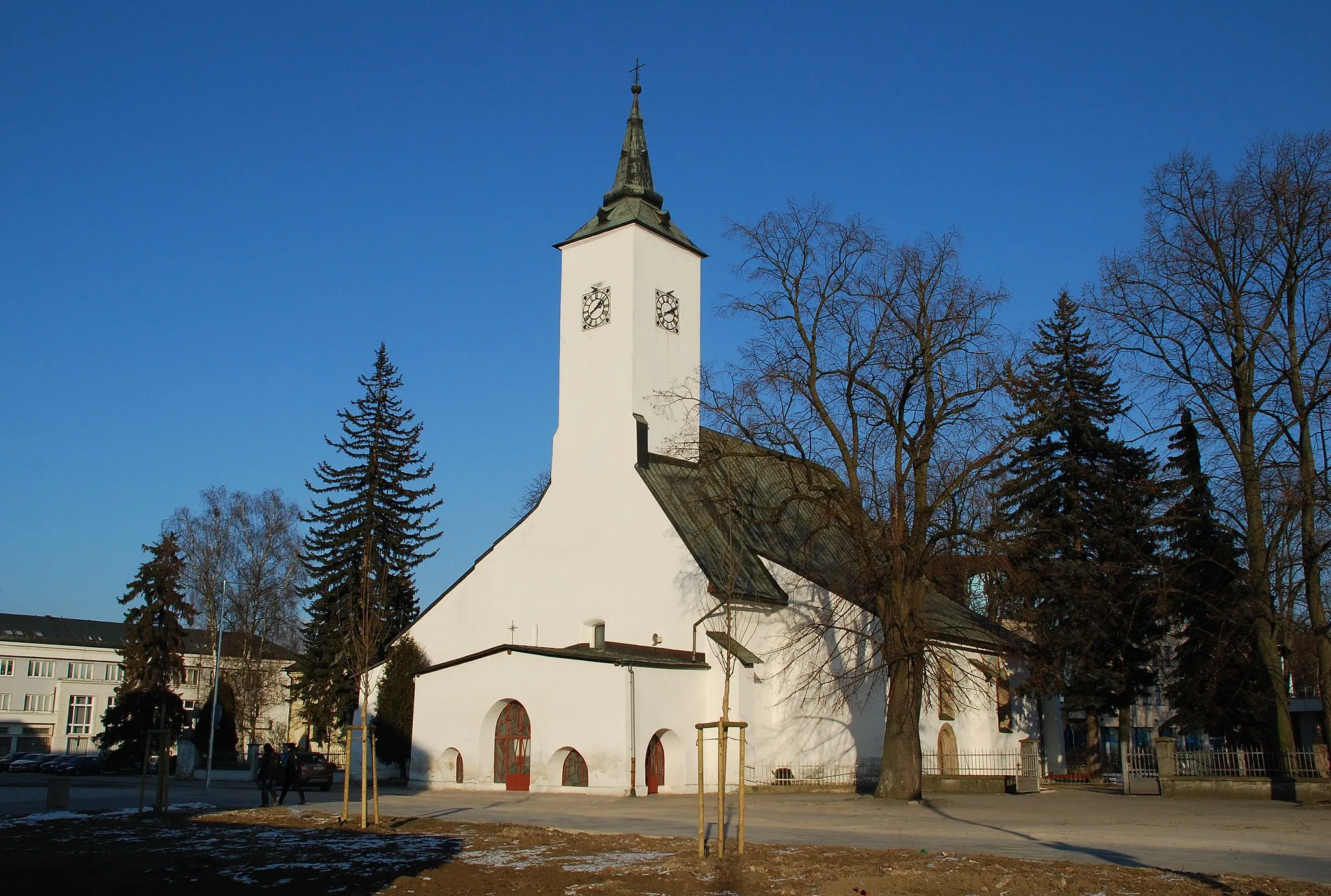 Photo showing: Church of St Martin, Martin, Slovakia, southwest view