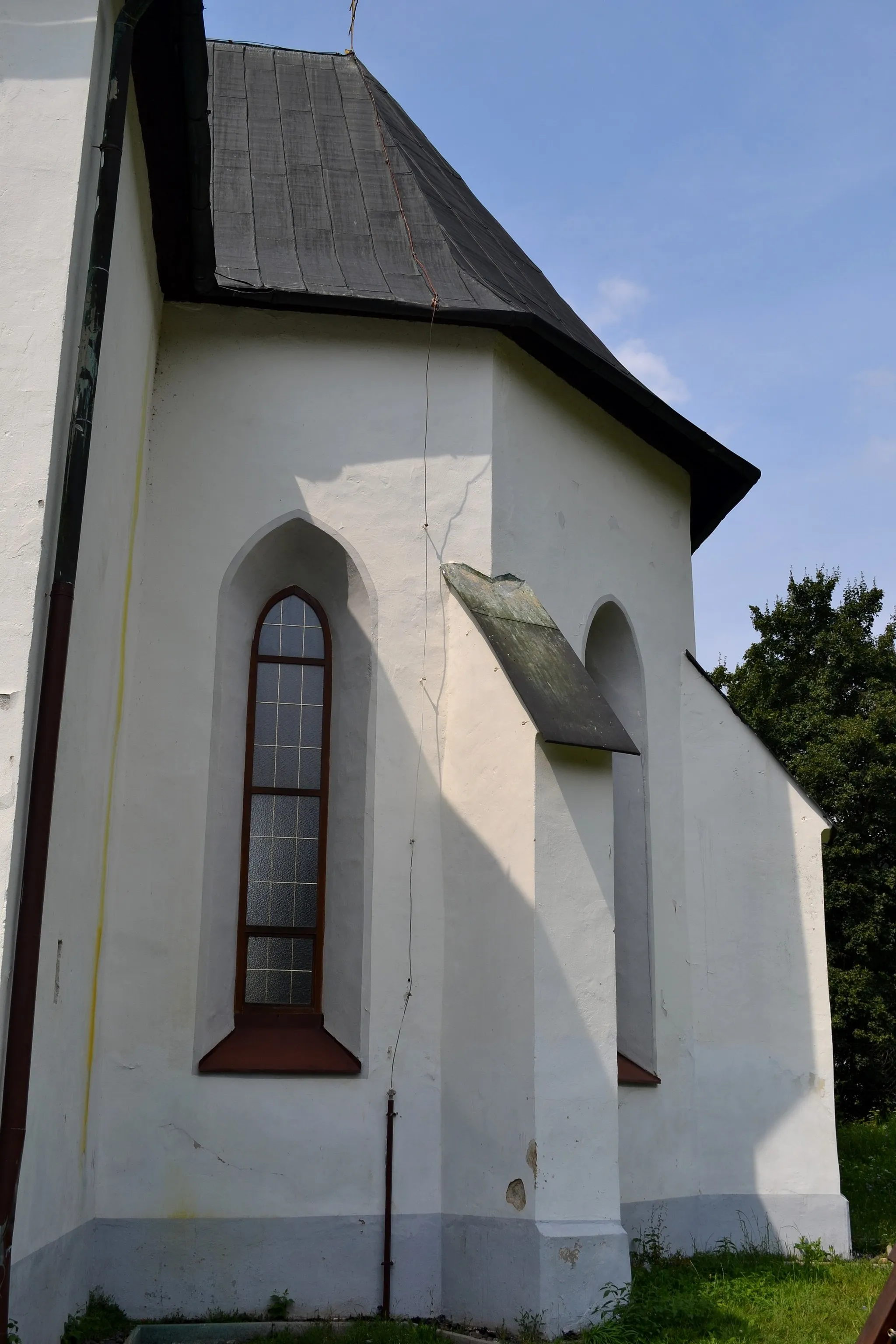 Photo showing: Tzv. špitálsky Kostol svätej Alžbety; záver presbytéria