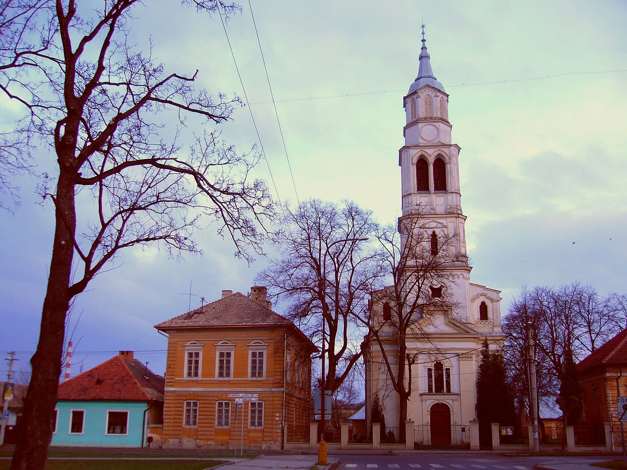 Photo showing: Rimaszombat, evangélikus templom