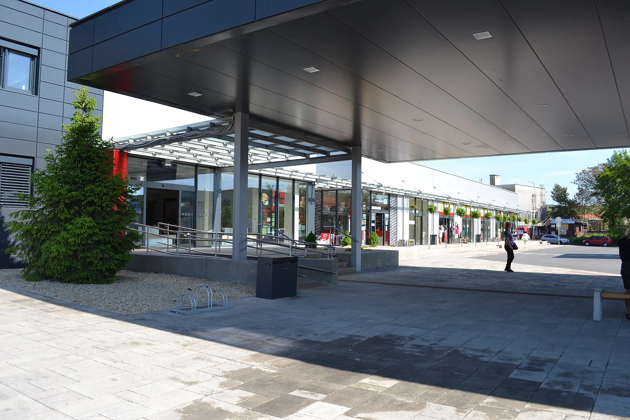 Photo showing: Bus Station in Rimavská Sobota (Slovakia)