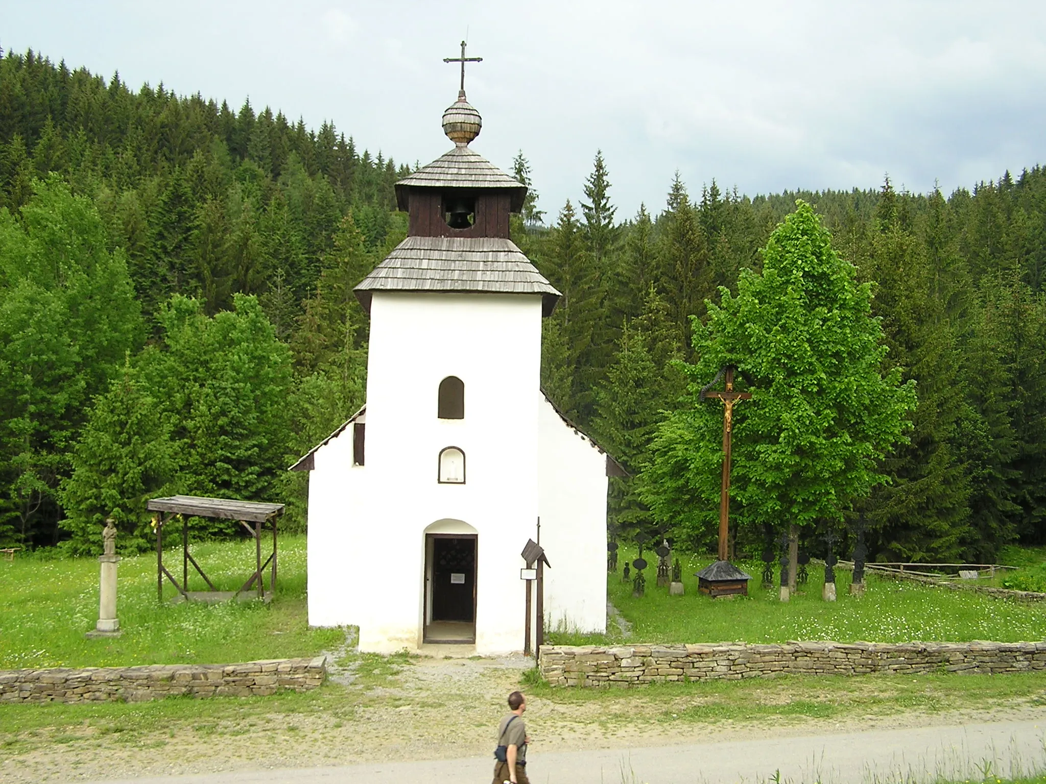 Photo showing: Kaplnka Zborov nad Bystricou, Museum Vychylovka, Slovakia