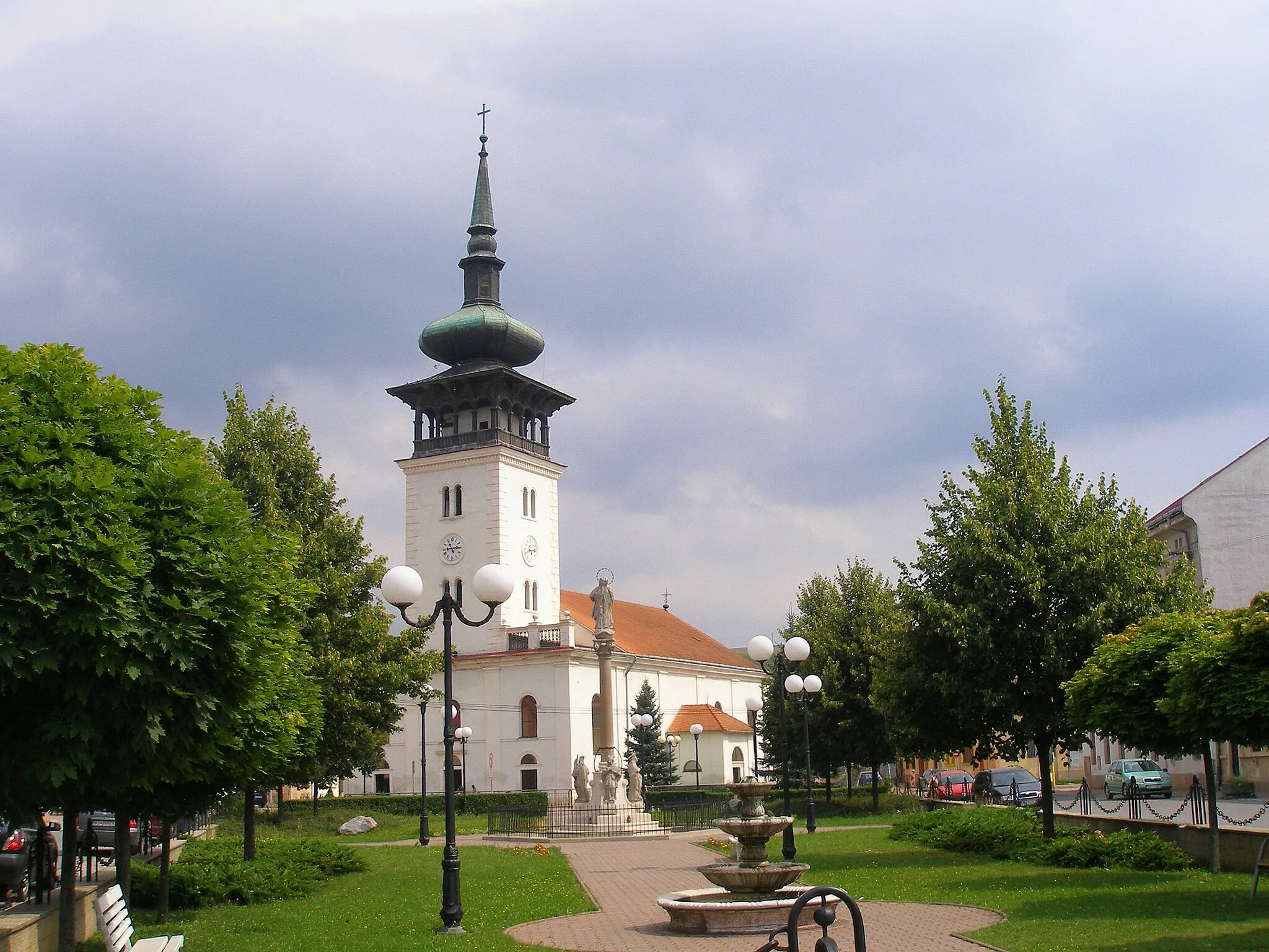 Photo showing: Mesto Medzev, okres Košice okolie.