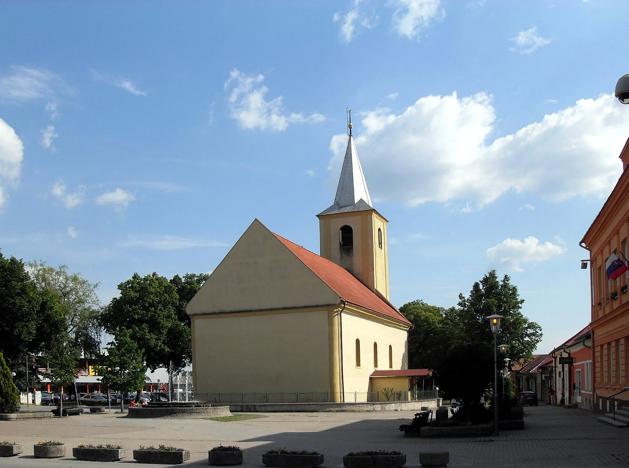 Photo showing: Moldava nad Bodvou, kostol reformovanej cirkvi