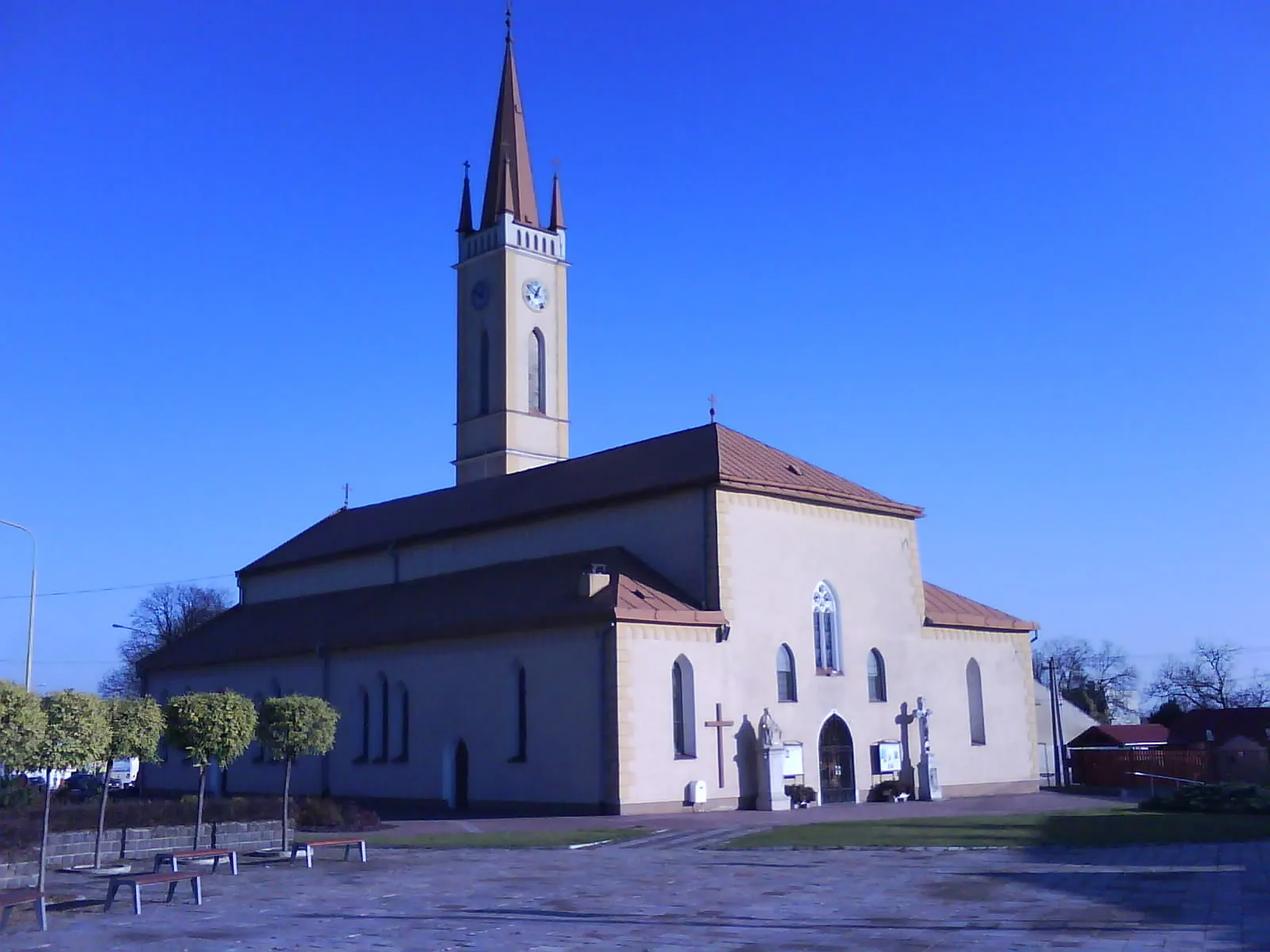 Photo showing: Roman Catholic church of Assumption in Sečovce
