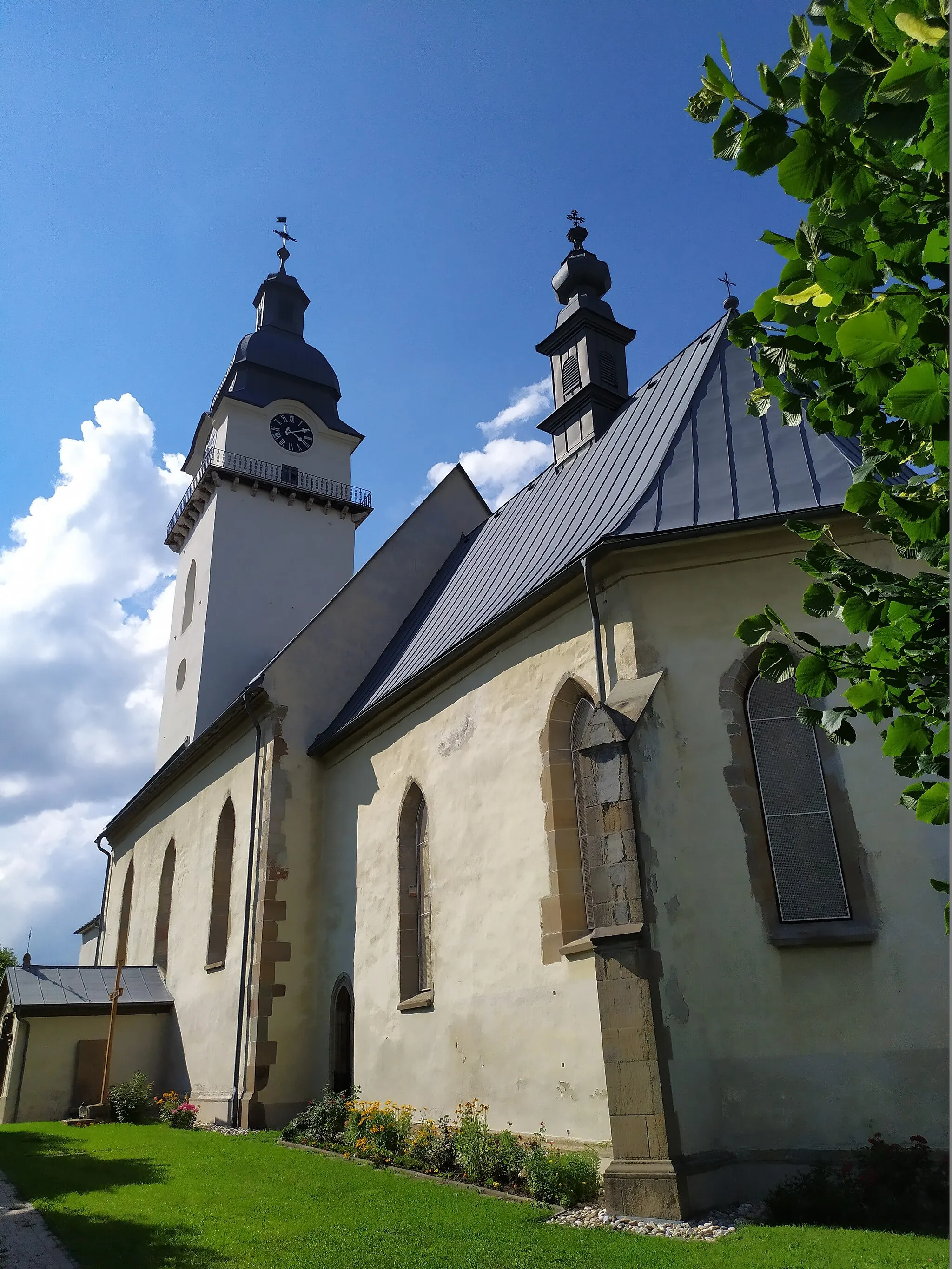 Photo showing: Spišská Belá (okr. Kežmarok), Kostol svätého Antona Pustovníka; pohľad od juhovýchodu