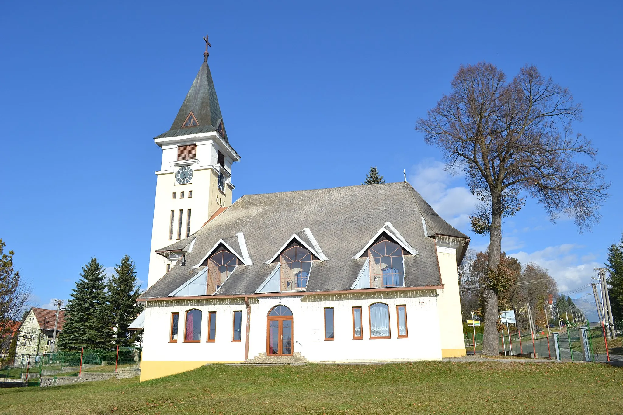 Photo showing: Evangelic church in Štrba