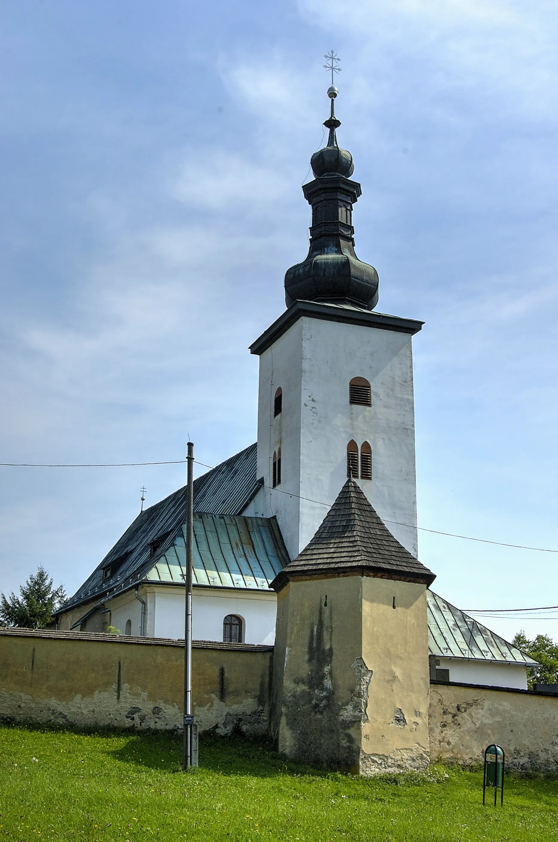 Photo showing: Mariánsky kostol, the oldest church in Prievidza, built 1260