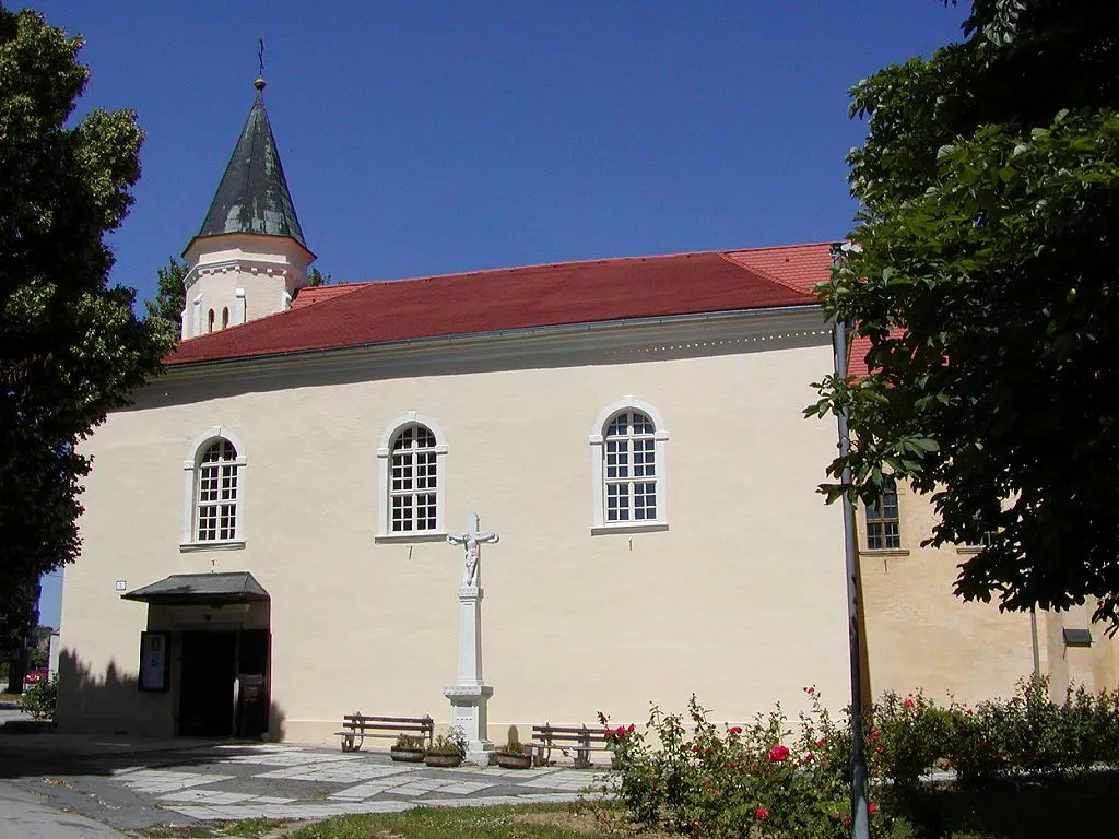 Photo showing: St. Martin church, Vrbové.