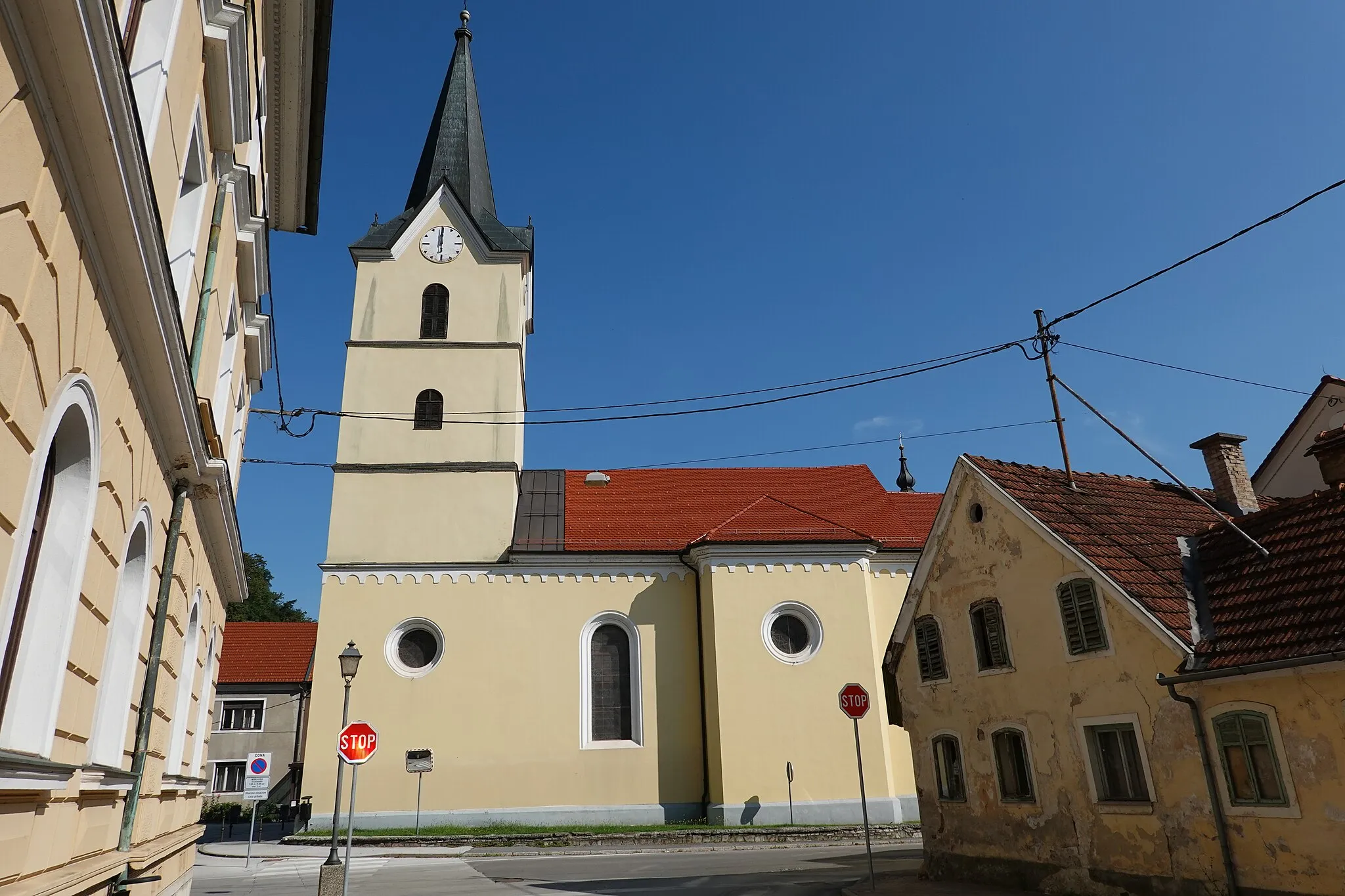 Photo showing: St. John the Evangelist's Parish Church (Krško)