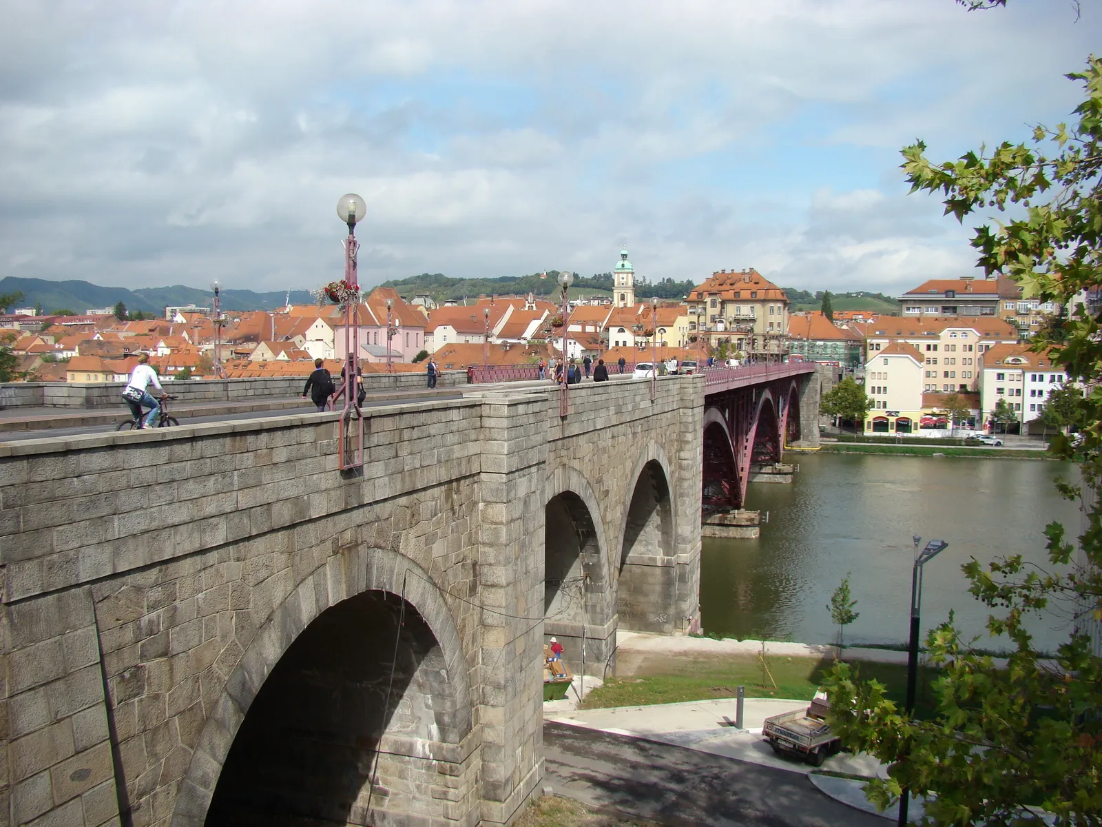 Photo showing: Мост в Мариборе