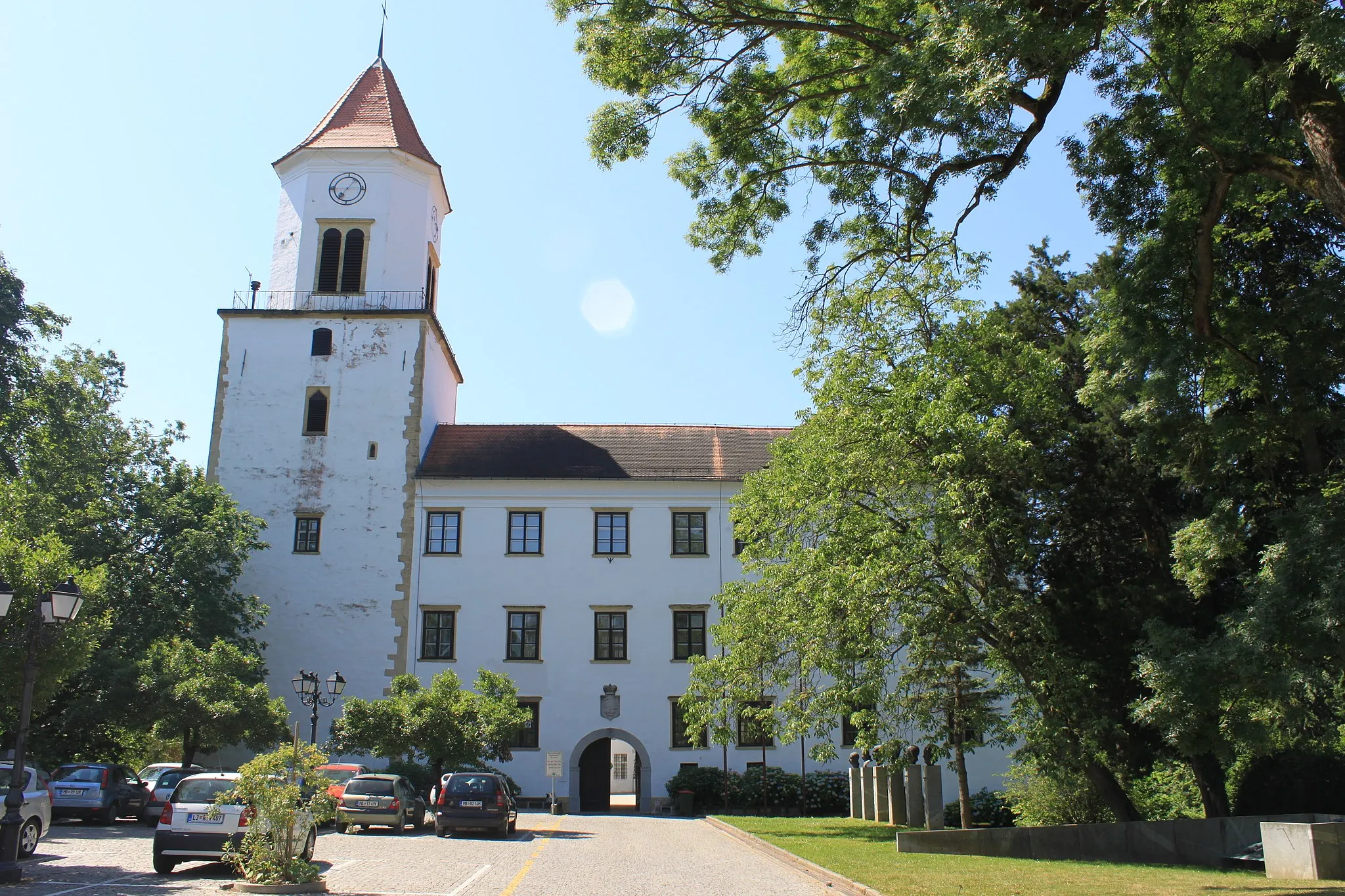 Photo showing: Ormož (Friedau), Slovenia; Lower Styria;  Friedau Castle