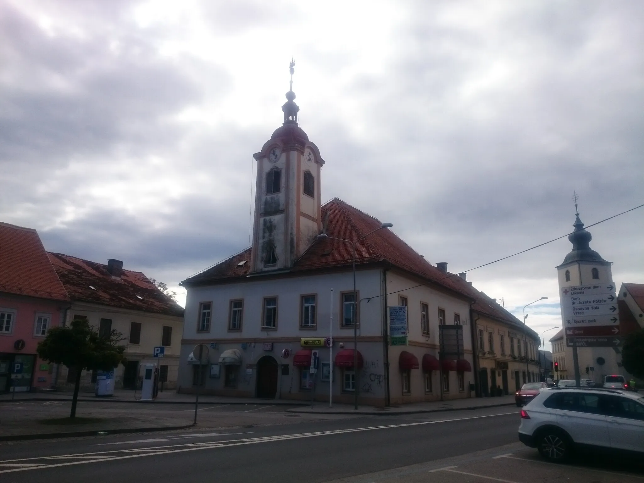 Photo showing: Old town hall in Slovenska Bistrica.