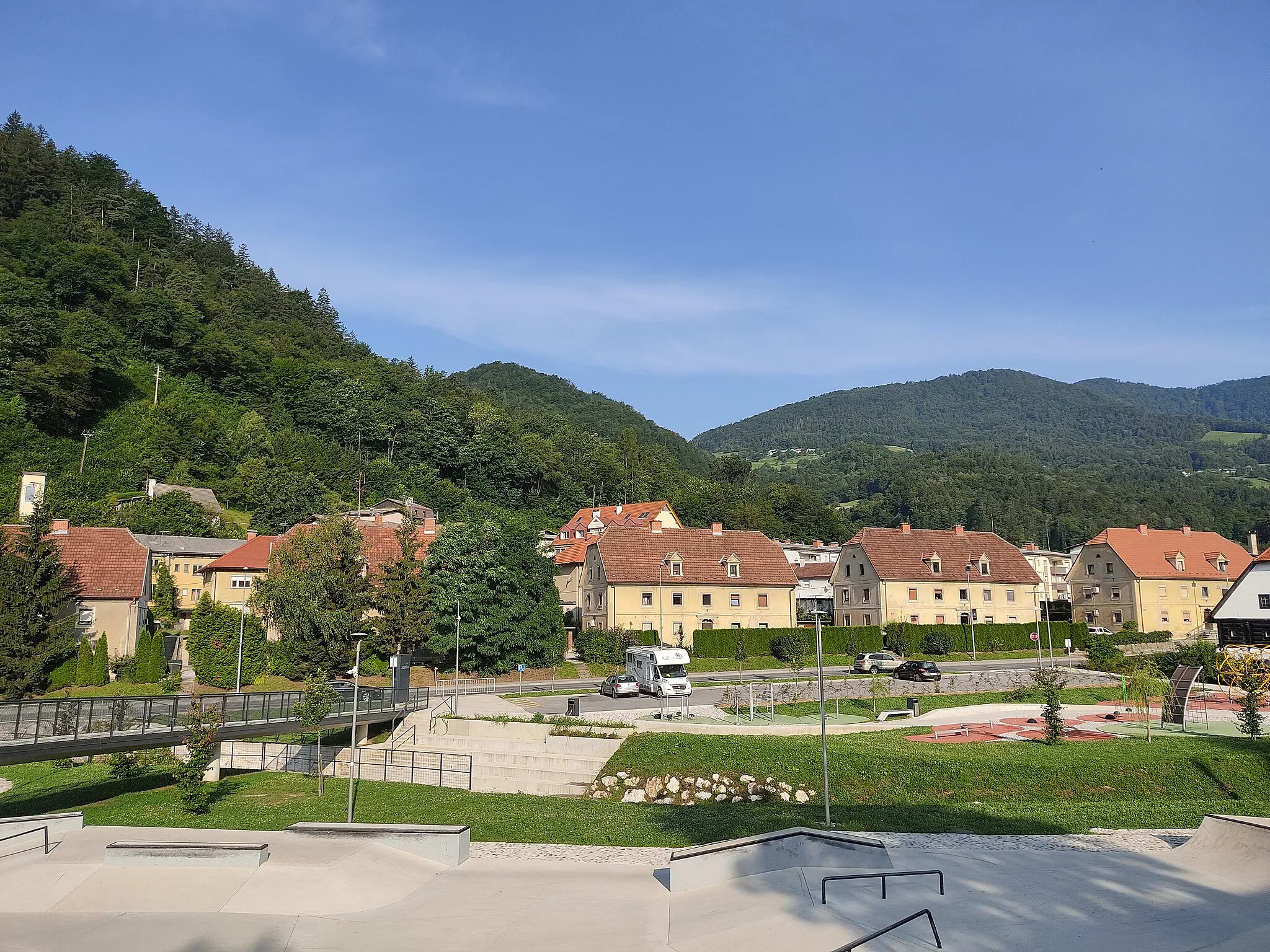Photo showing: Park Ledenica, Trbovlje