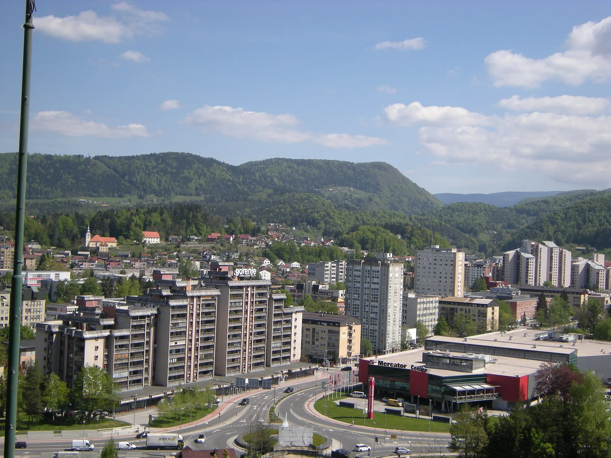 Photo showing: Pogled na Velenje