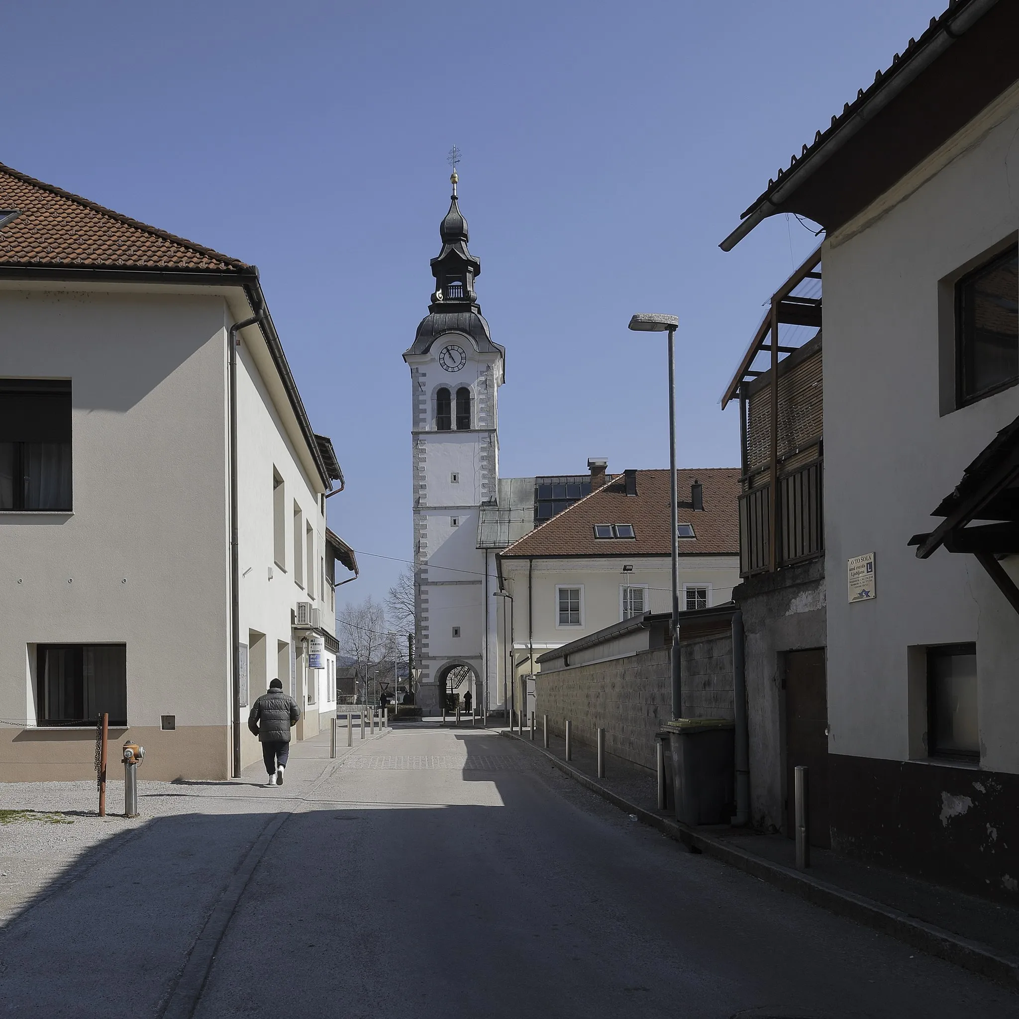 Photo showing: Church of St. Martin from Troštova street.